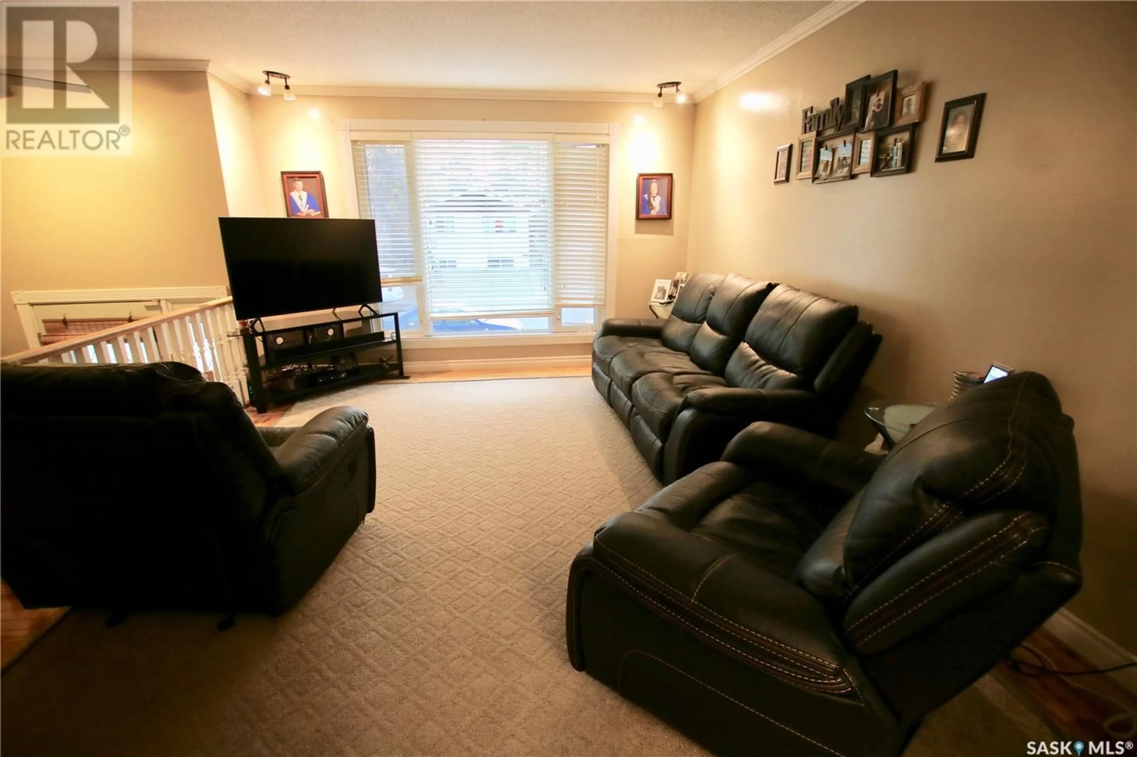 Living room with furniture, unknown for 150 MACDOWALL CRESCENT, Prince Albert Saskatchewan S6V6N3