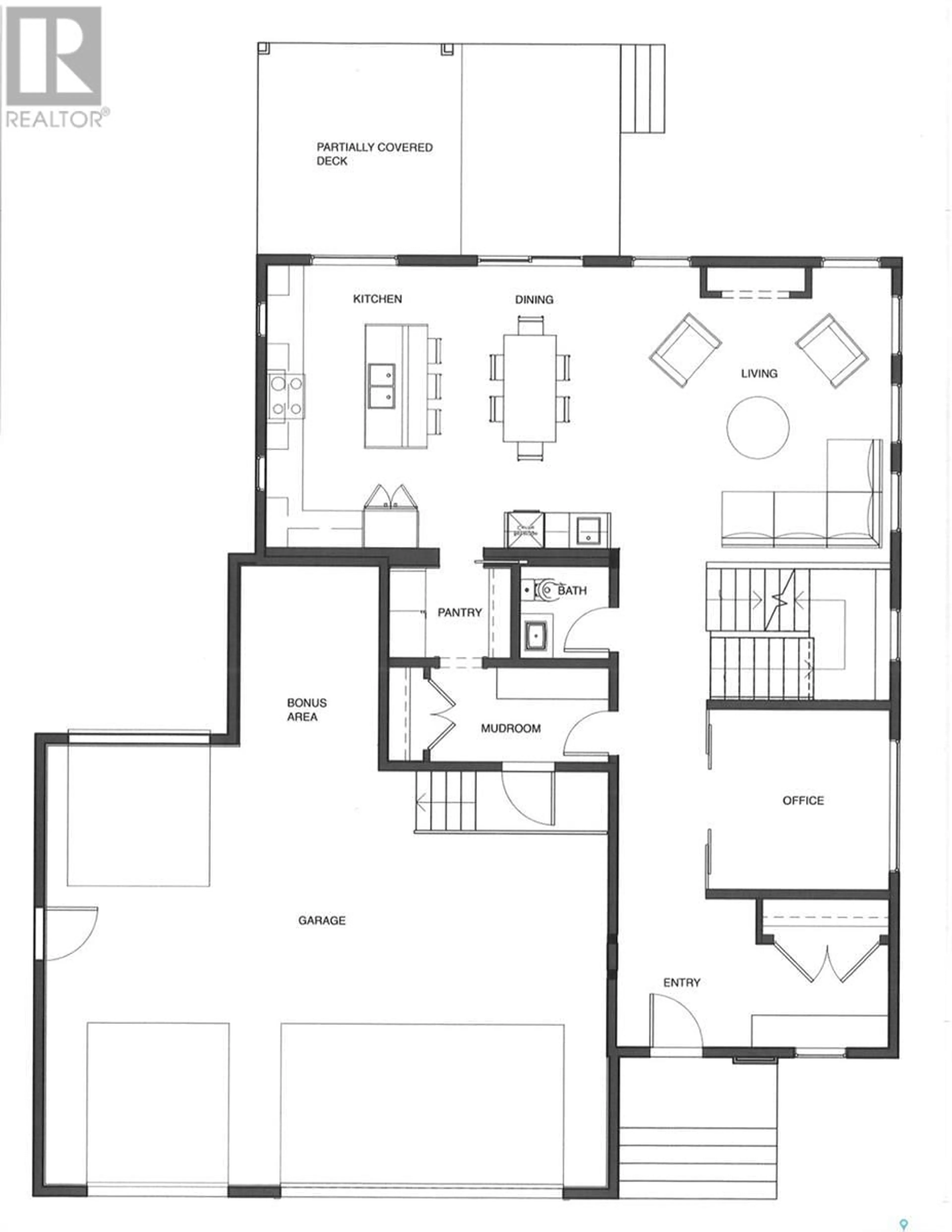 Floor plan for 319 Flynn MANOR, Saskatoon Saskatchewan S7V0Z4