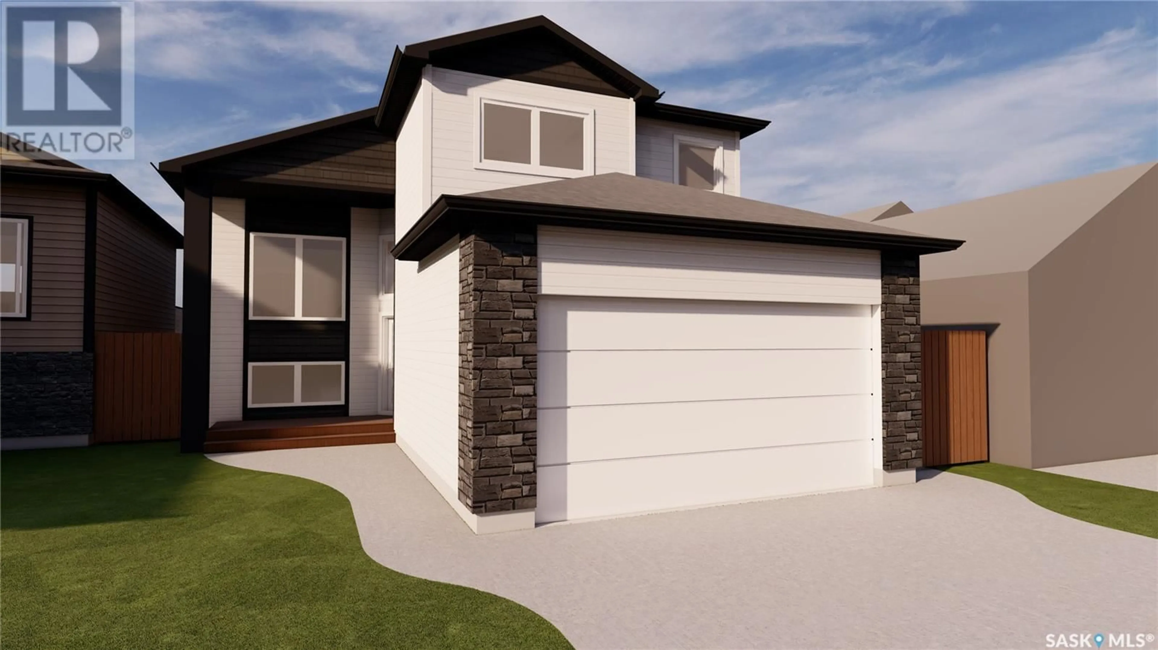 Home with vinyl exterior material, street for 234 Fernets CRESCENT, Saskatoon Saskatchewan S7V1M8