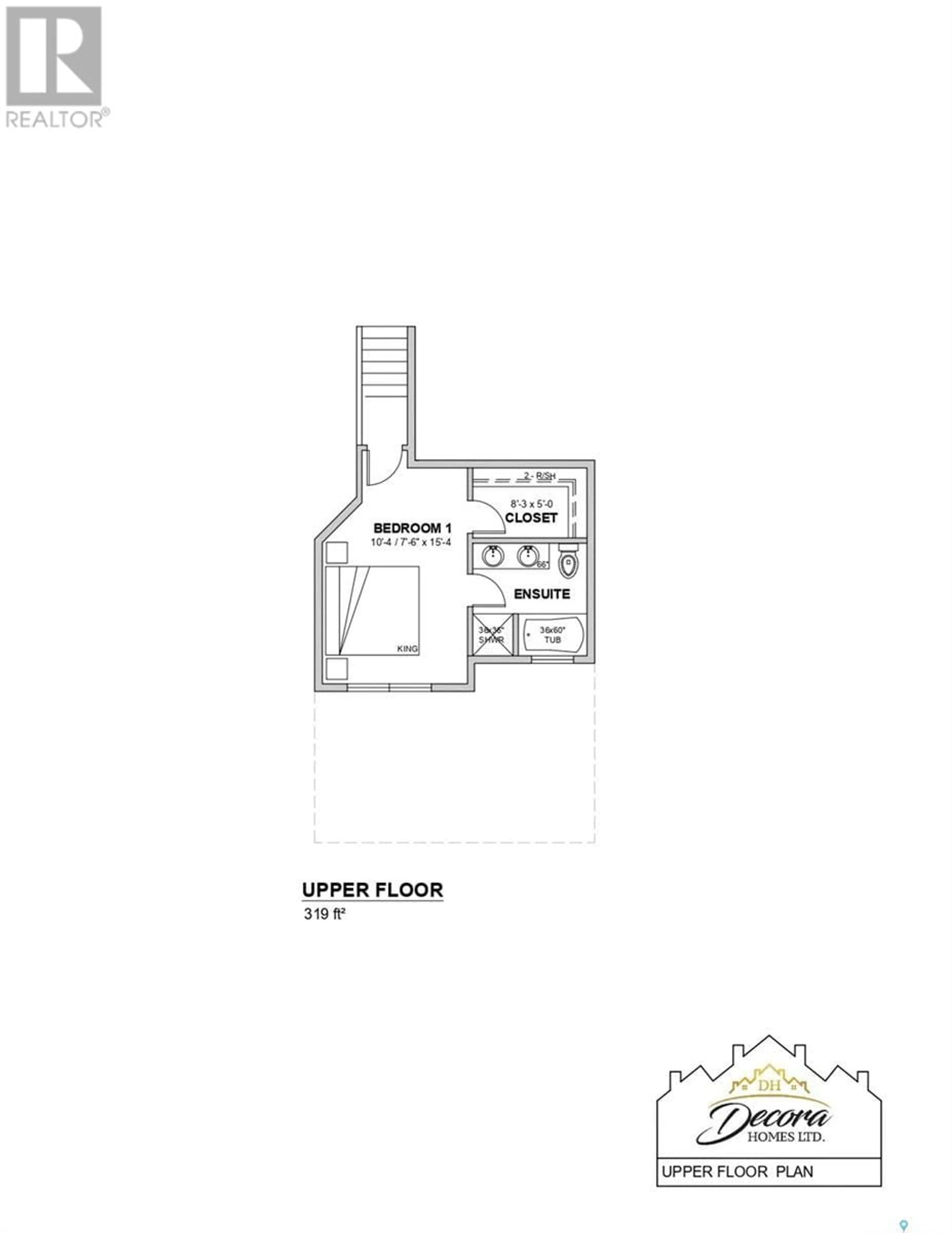 Floor plan for 234 Fernets CRESCENT, Saskatoon Saskatchewan S7V1M8