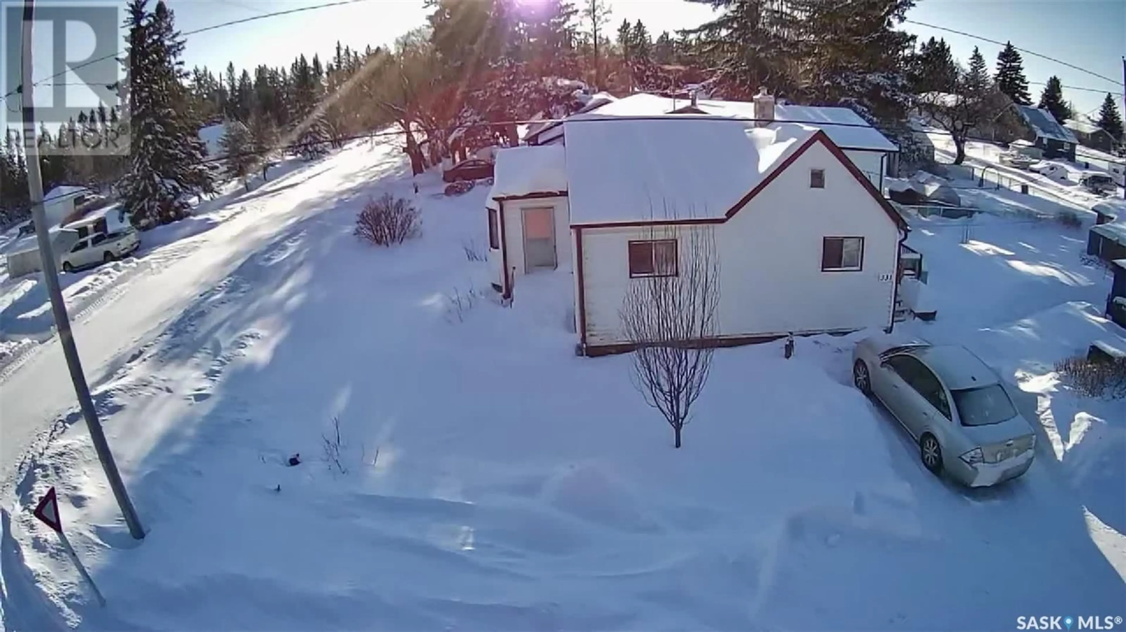 A pic from outside/outdoor area/front of a property/back of a property/a pic from drone, street for 331 1st AVENUE, St.Benedict Saskatchewan S0K3T0