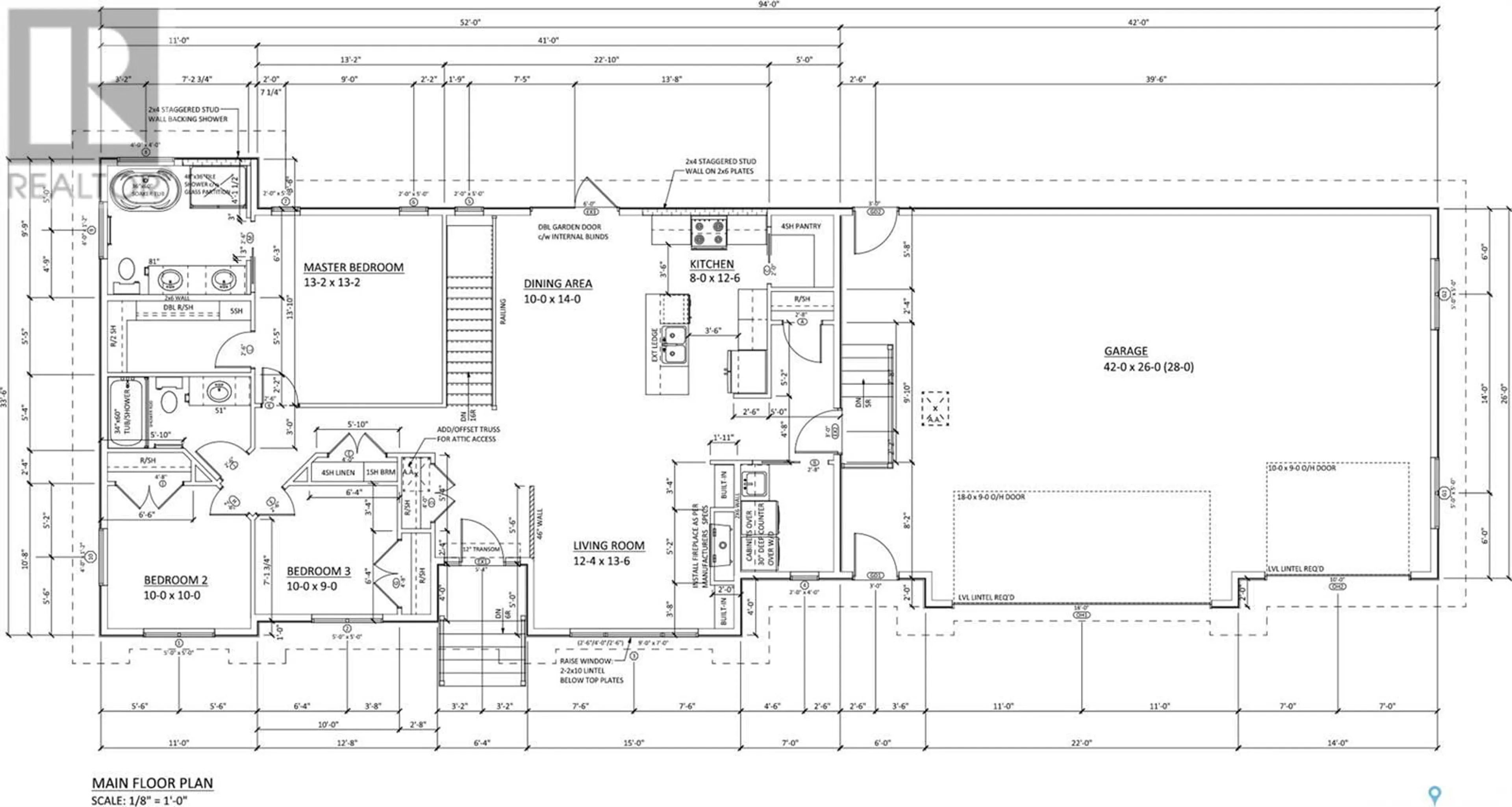 Floor plan for 35 Country Hills Estates, Clavet Saskatchewan S0K0Y0