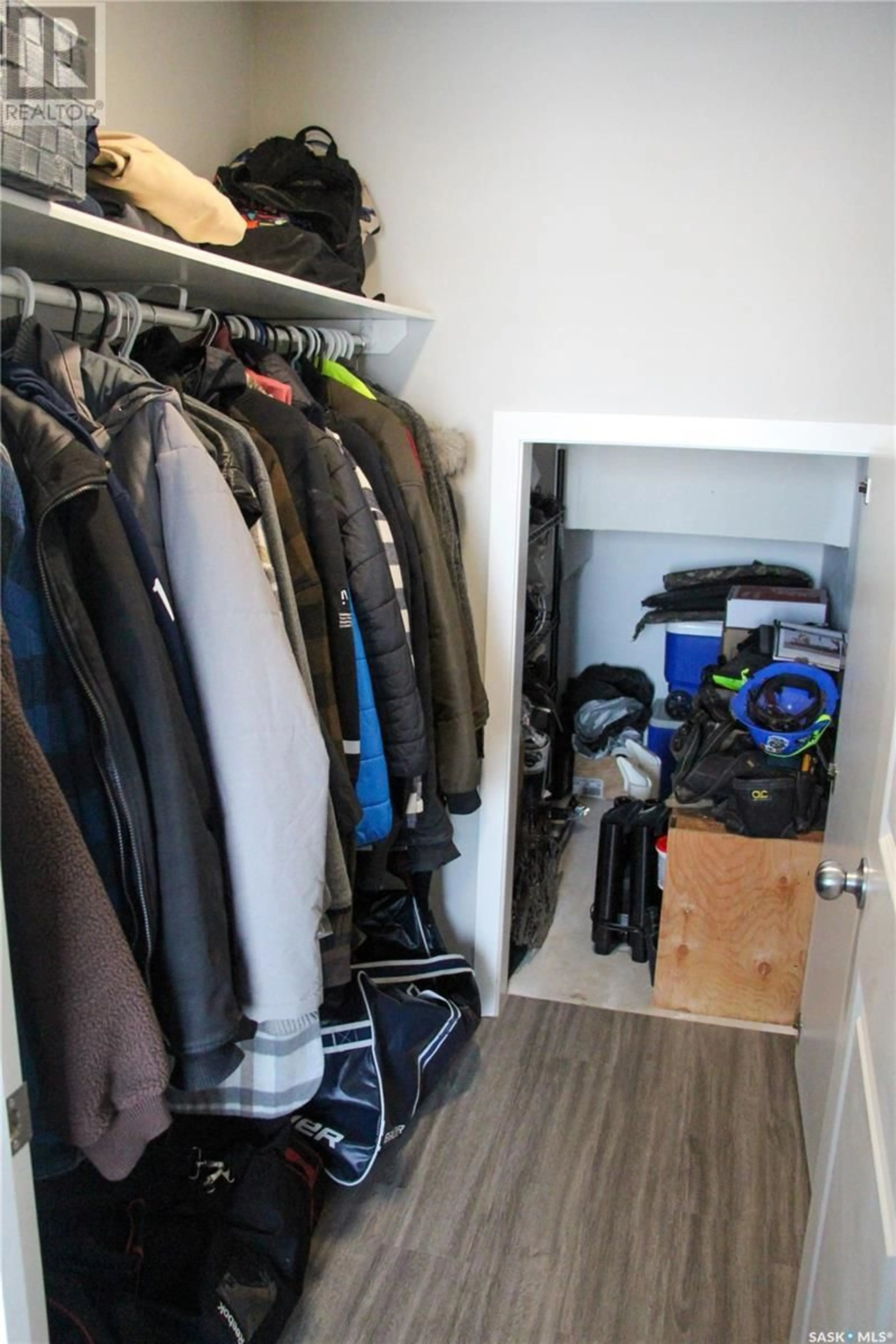 Storage room or clothes room or walk-in closet for 310 110 Akhtar BEND, Saskatoon Saskatchewan S7W0B8