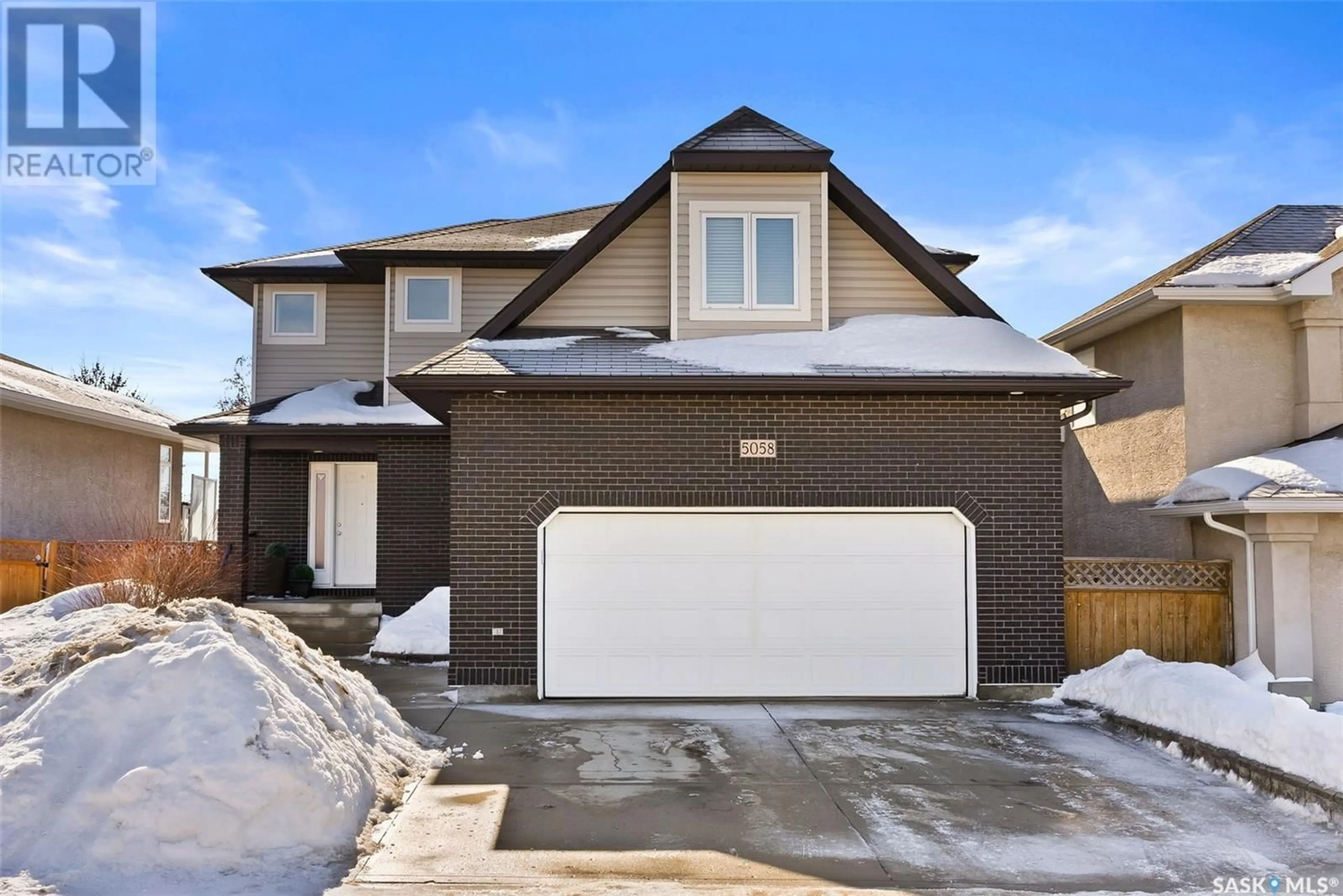 Home with brick exterior material, street for 5058 Fahlman CRESCENT, Regina Saskatchewan S4X4R9