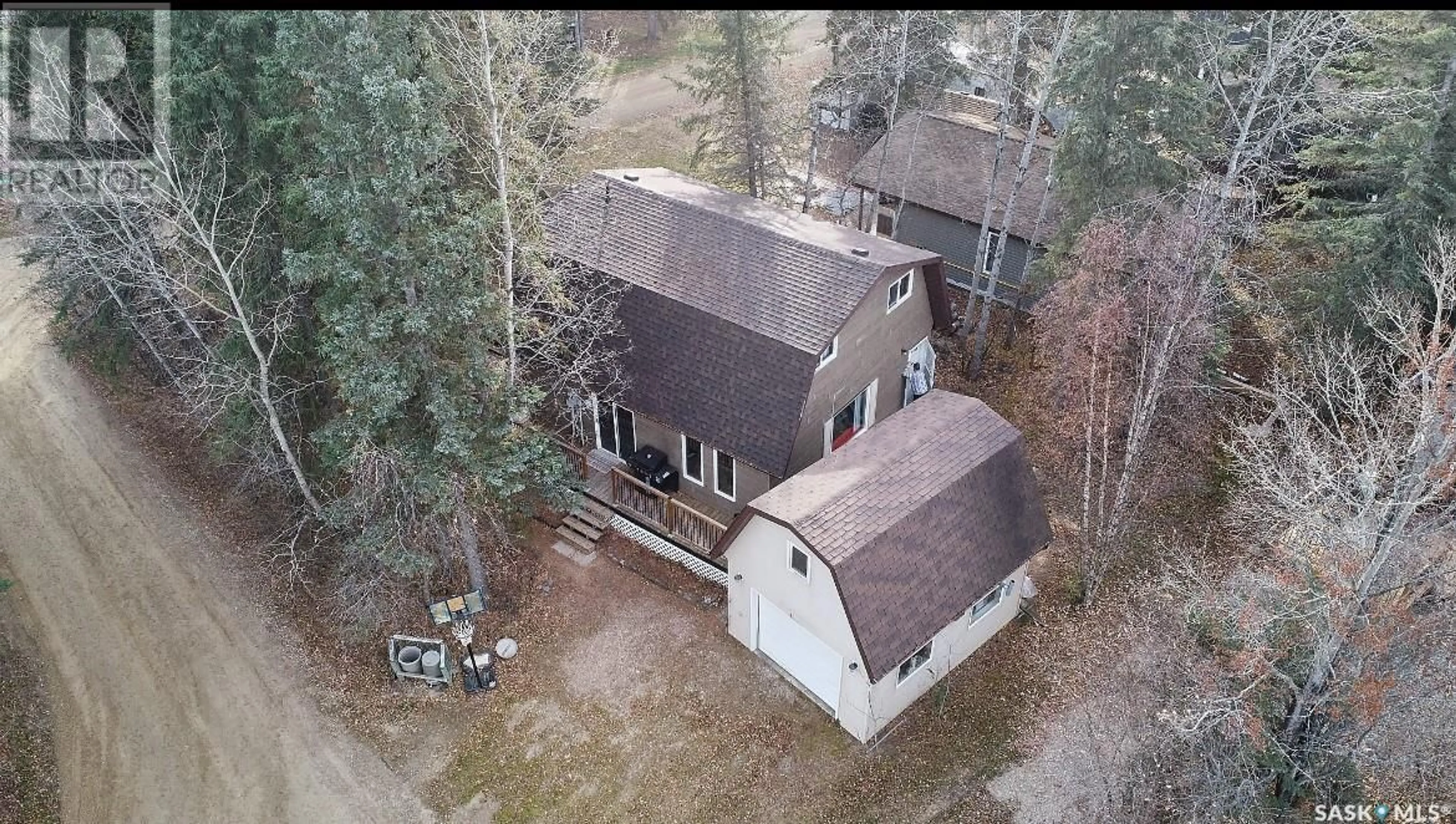 A pic from outside/outdoor area/front of a property/back of a property/a pic from drone, unknown for 2 3RD CRESCENT, Candle Lake Saskatchewan S0J3E0
