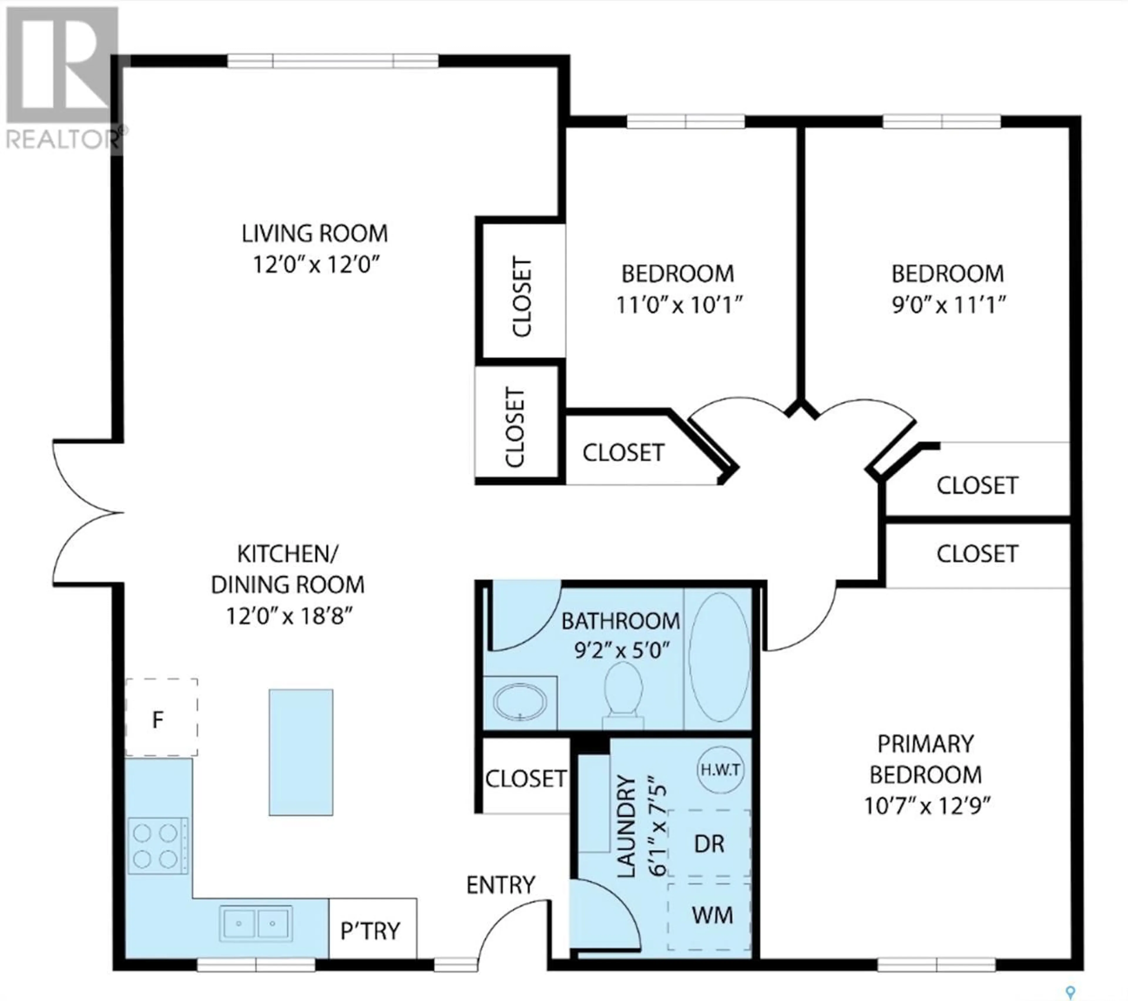 Floor plan for 6 Tye PLACE, Candle Lake Saskatchewan S0J3E0