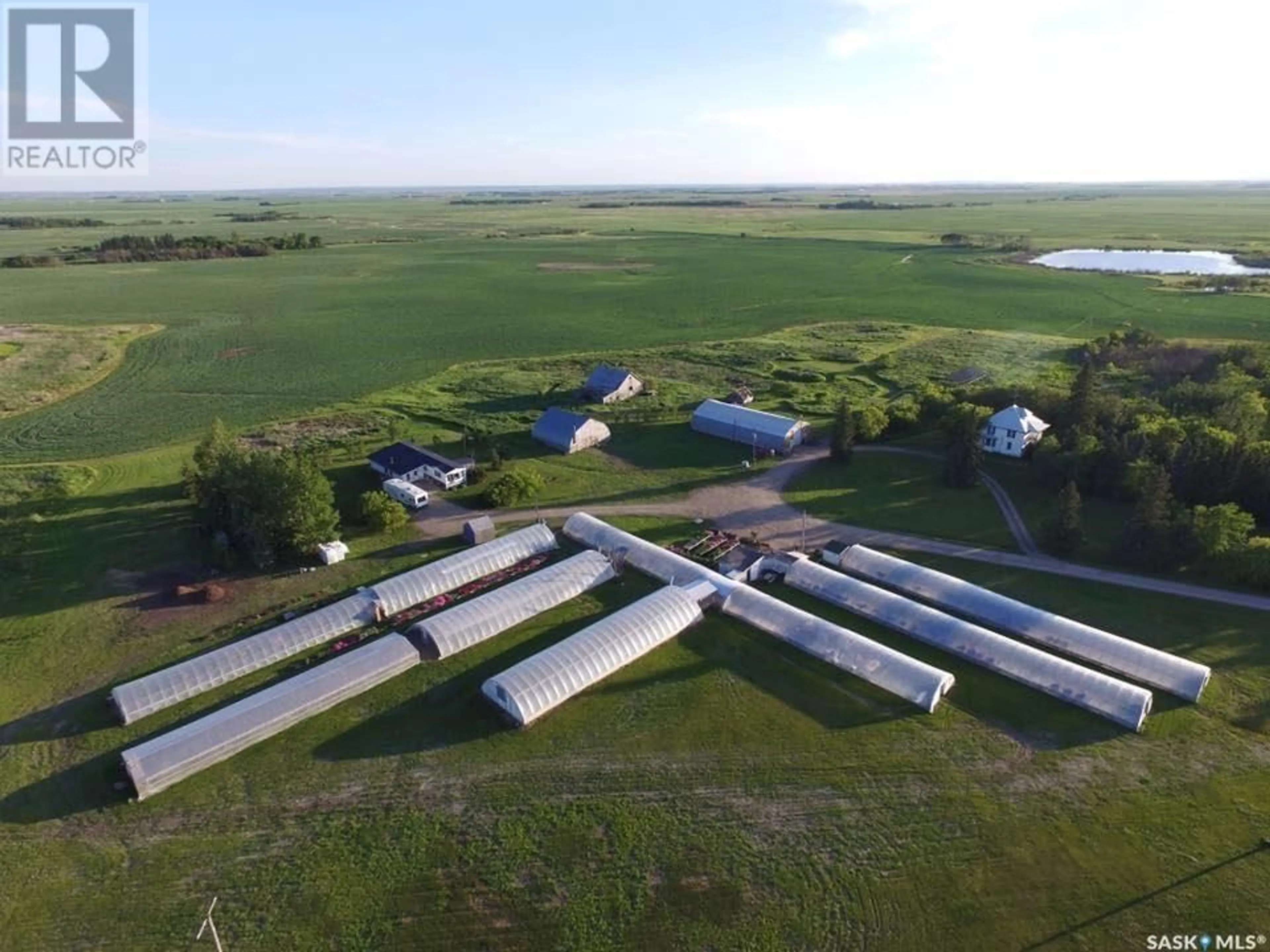 A pic from outside/outdoor area/front of a property/back of a property/a pic from drone, building for Junction HWY 3/368 Acreage, Fletts Springs Rm No. 429 Saskatchewan S0J0C0