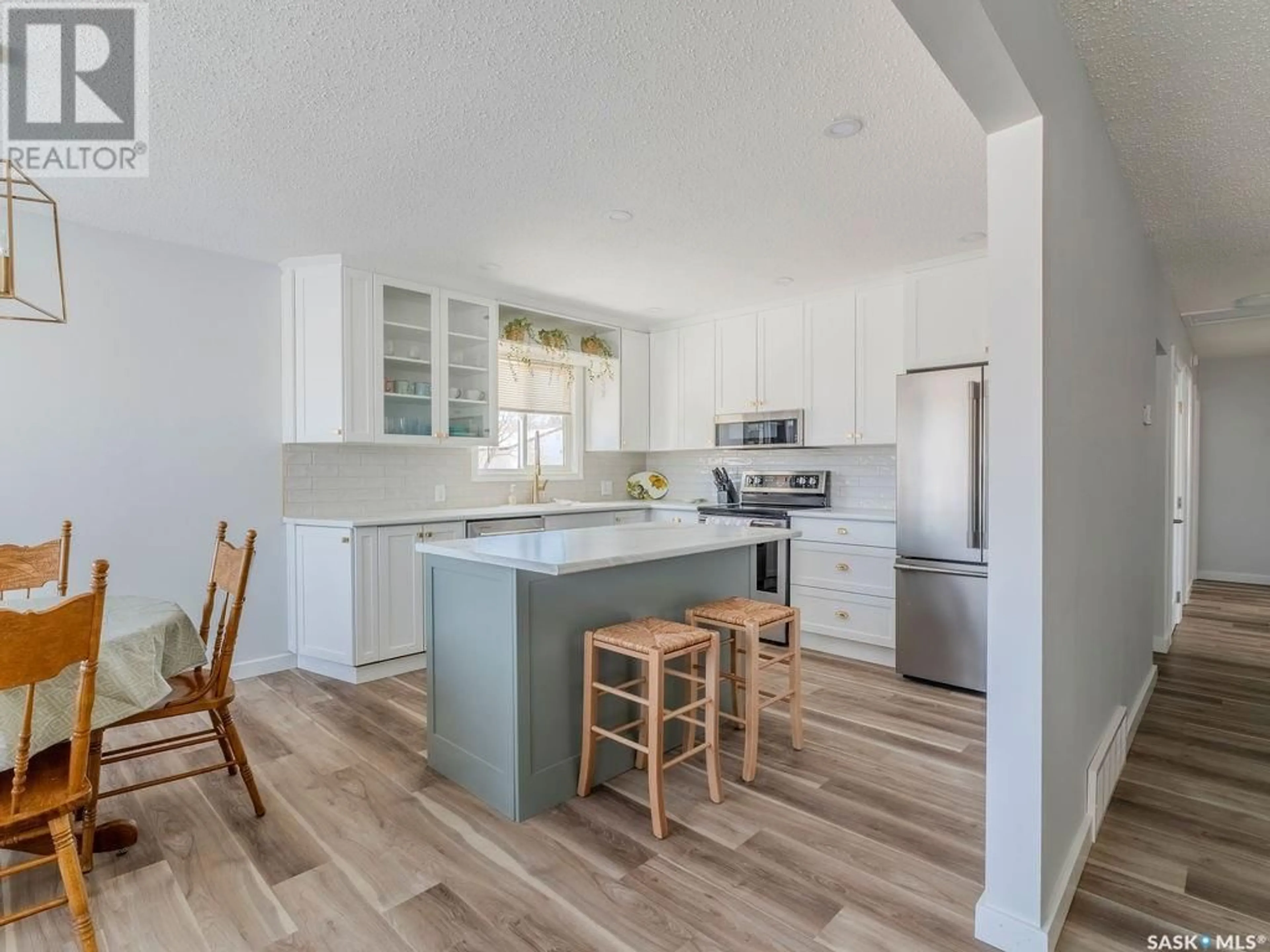 Open concept kitchen, unknown for 401 1st STREET N, Wakaw Saskatchewan S0K4P0