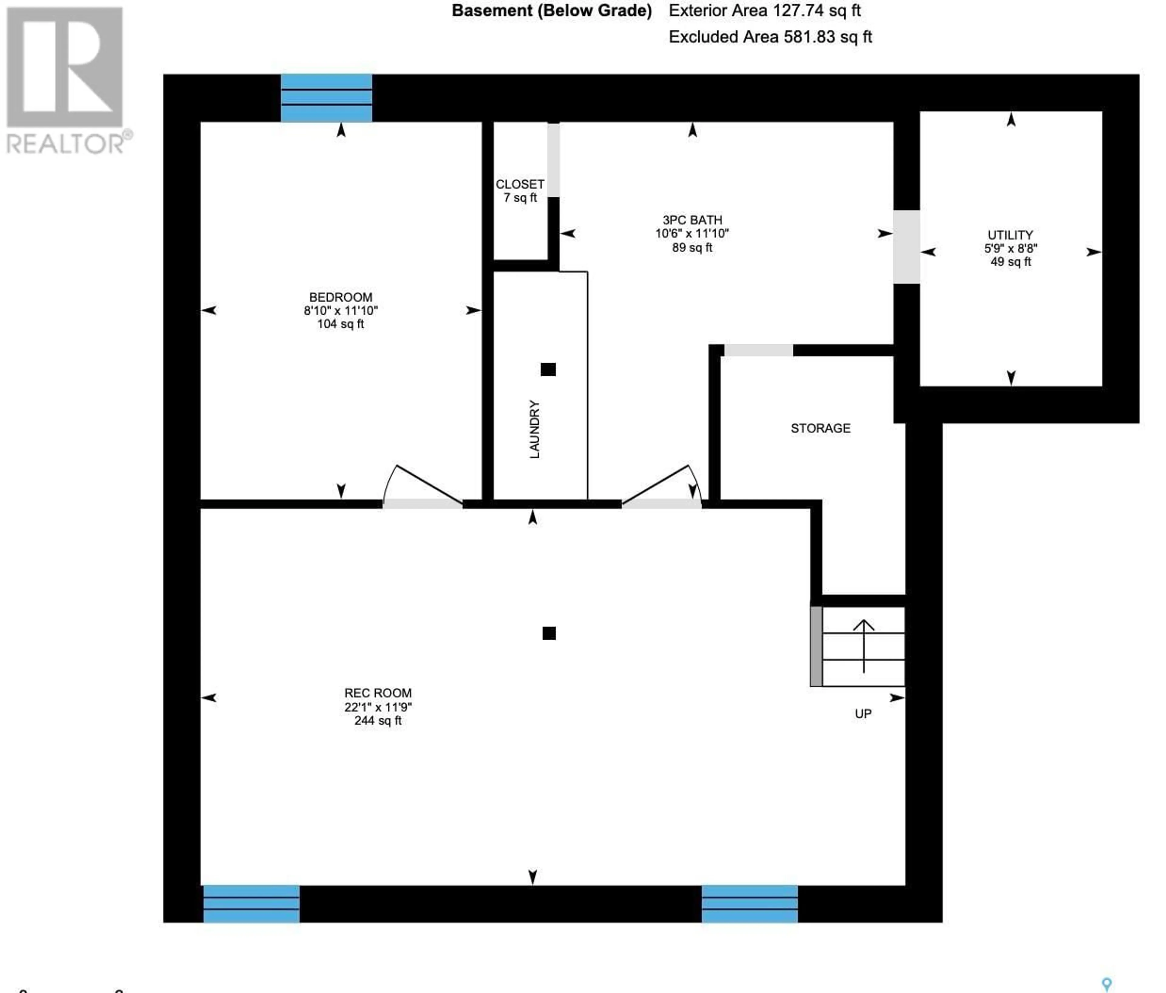 Floor plan for 314 3rd AVENUE NE, Swift Current Saskatchewan S9H2G9