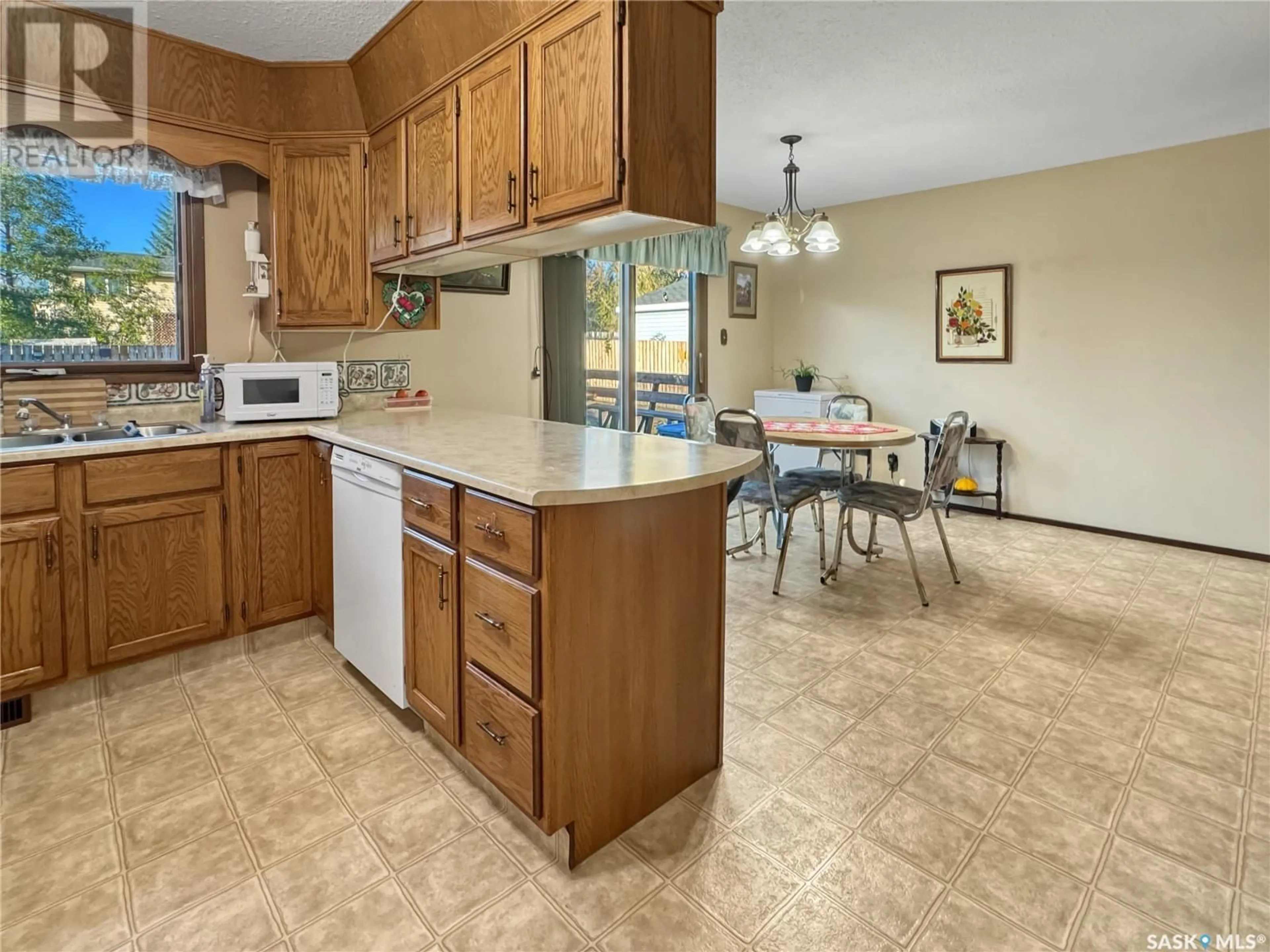 Standard kitchen, ceramic/tile floor for 10205 Hamelin STREET, North Battleford Saskatchewan S9A3R9