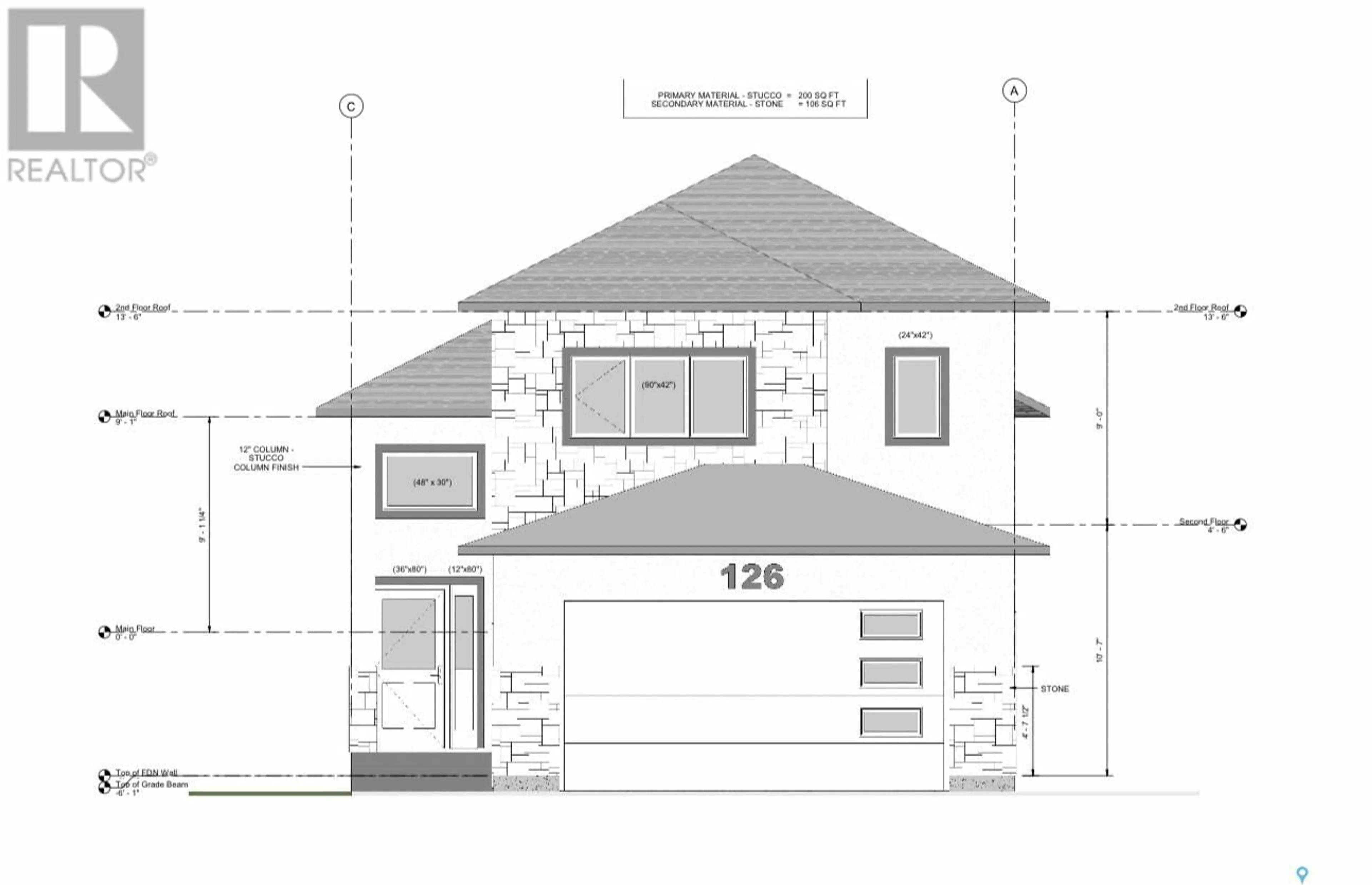 Floor plan for 126 SHARMA LANE, Saskatoon Saskatchewan S7W1L1