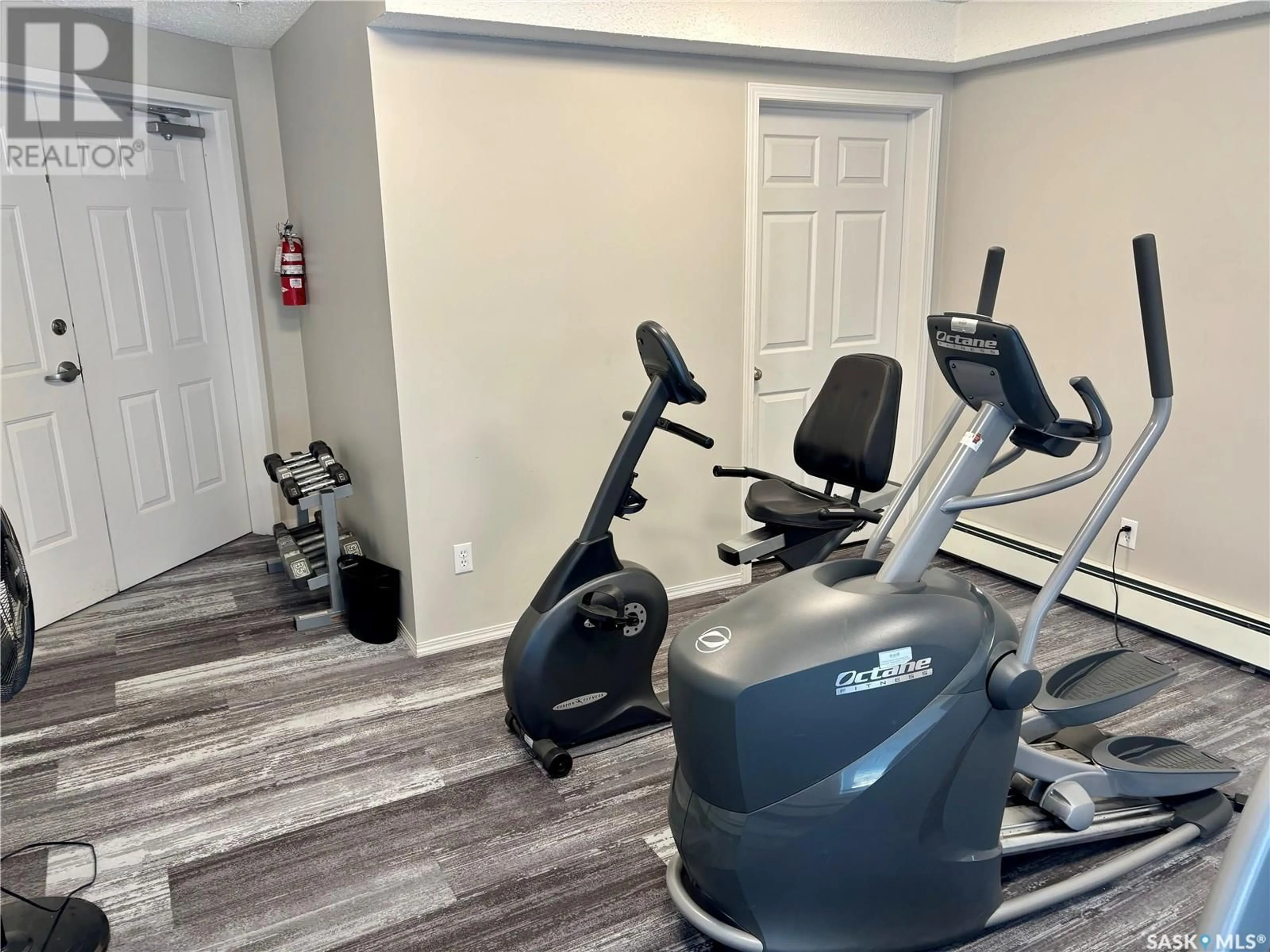 Gym or fitness room for 210 303 Lowe ROAD, Saskatoon Saskatchewan S7S1P2