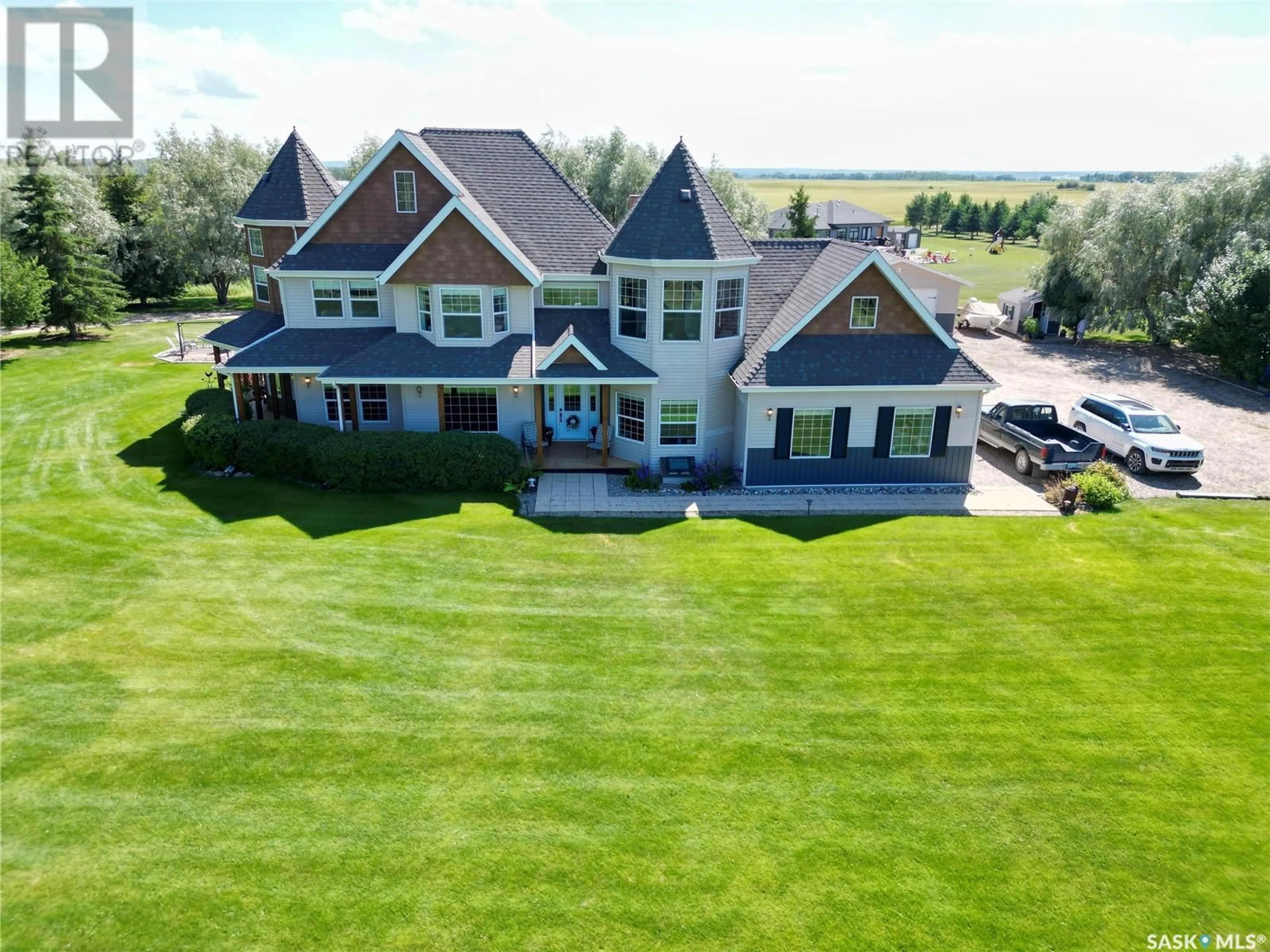 A pic from outside/outdoor area/front of a property/back of a property/a pic from drone, mountain view for Lot 1 Emerald Park DRIVE, Spiritwood Rm No. 496 Saskatchewan S0J2M0