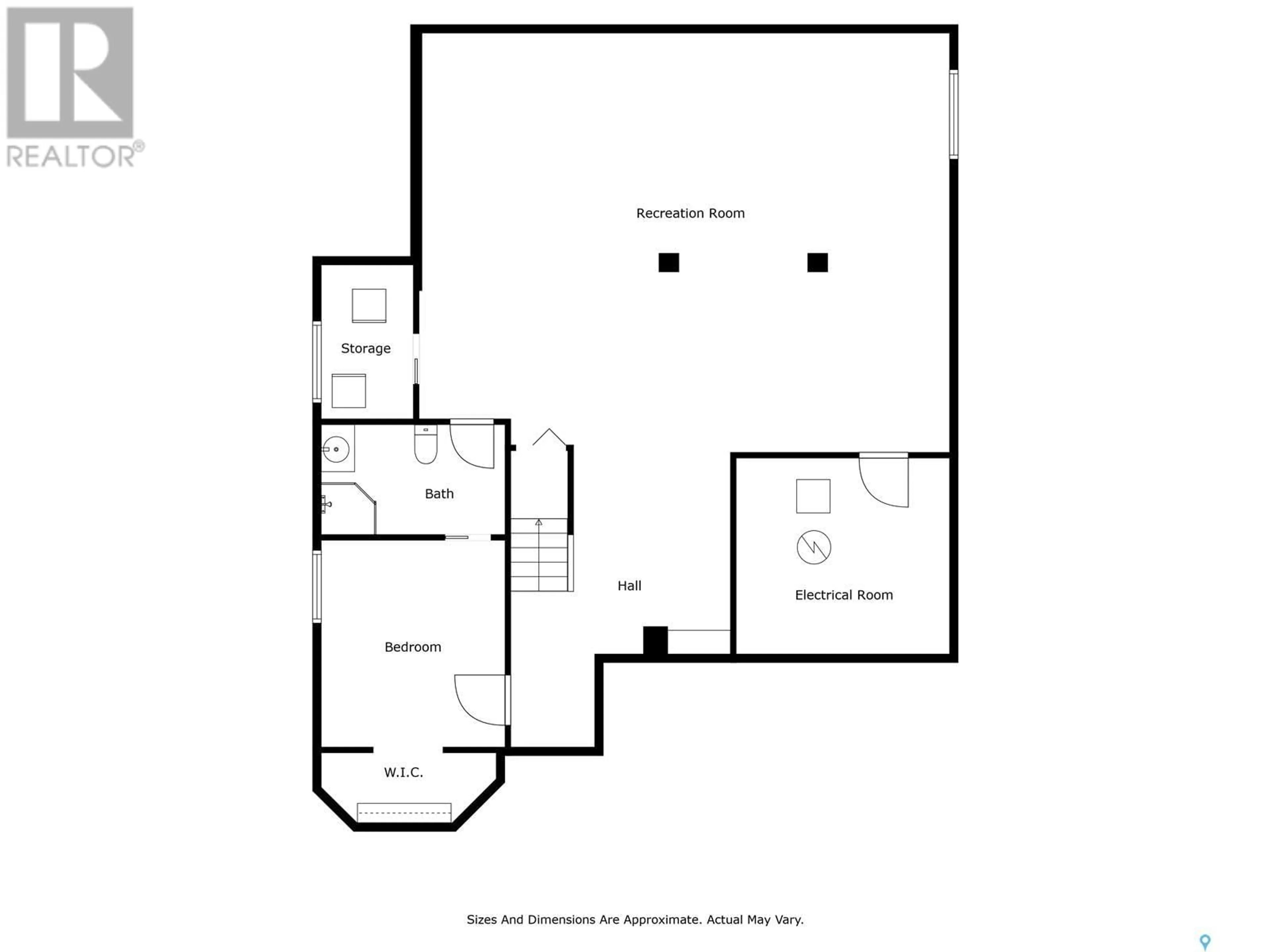 Floor plan for 535 Carroll CRESCENT, Southey Saskatchewan S0G4P0