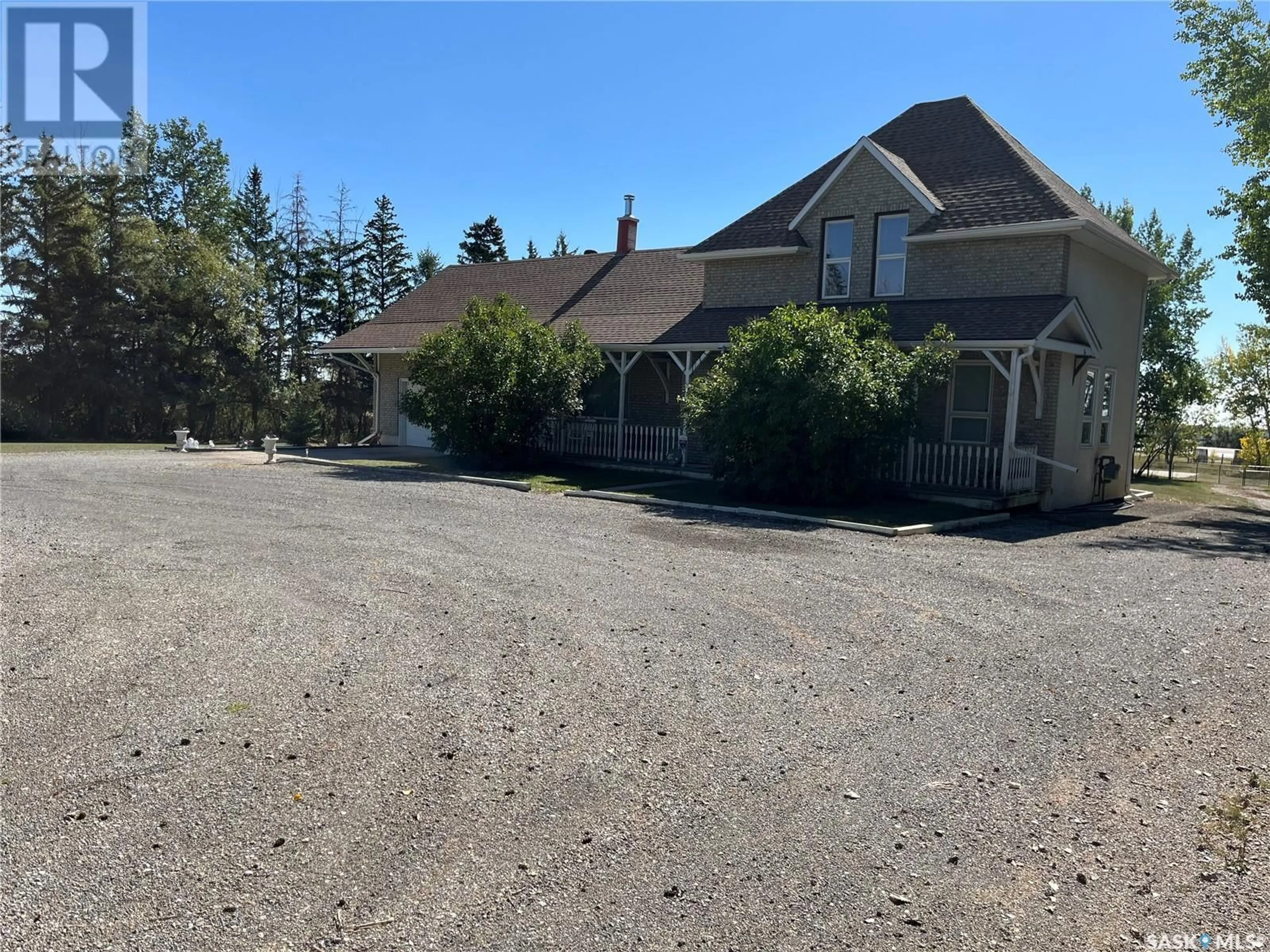 A pic from outside/outdoor area/front of a property/back of a property/a pic from drone, street for 749 GIBSON ROAD, Balgonie Saskatchewan S0G0E0