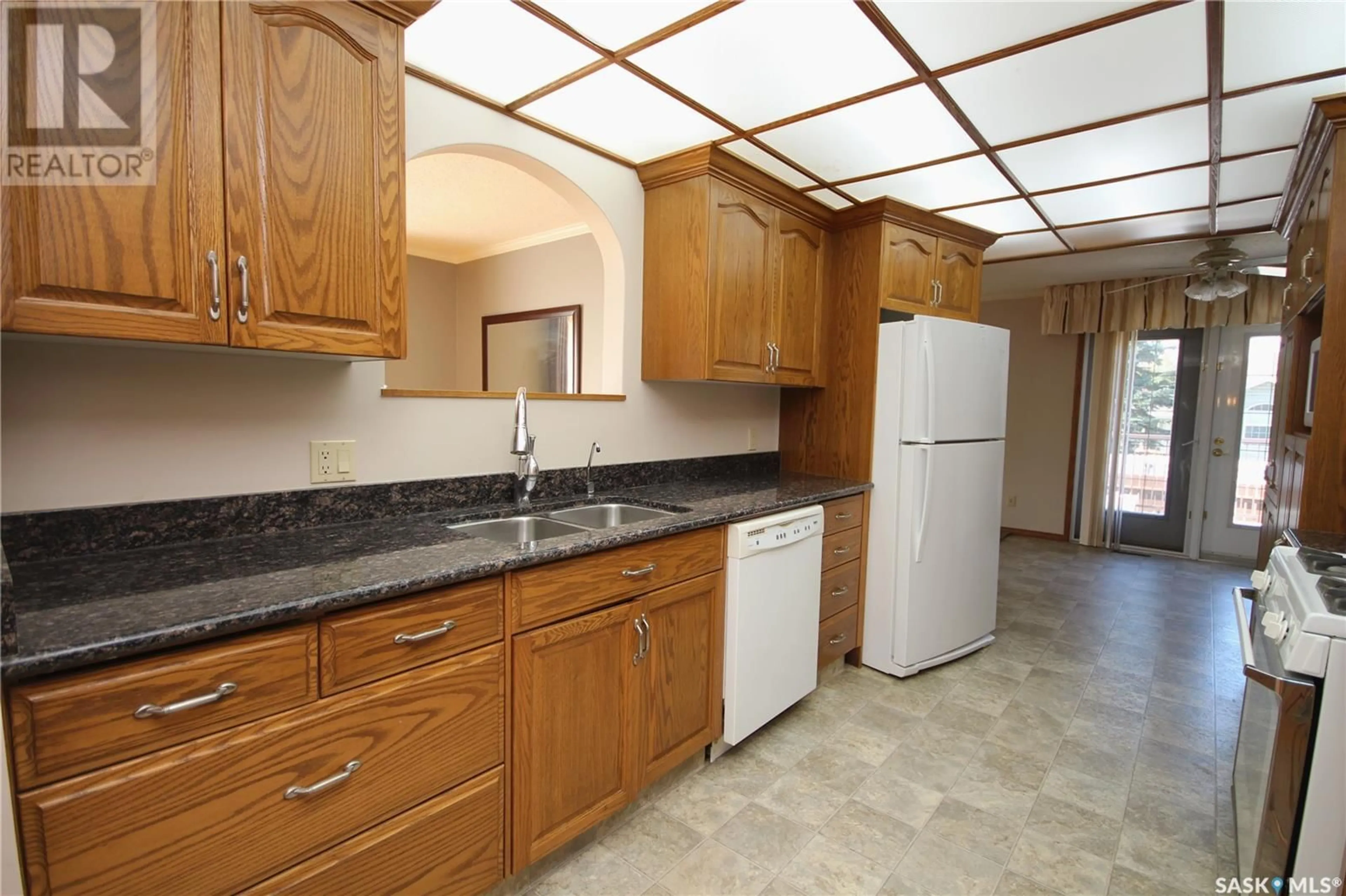 Standard kitchen, ceramic/tile floor for 2501 BLUE JAY CRESCENT, North Battleford Saskatchewan S9A3Z3