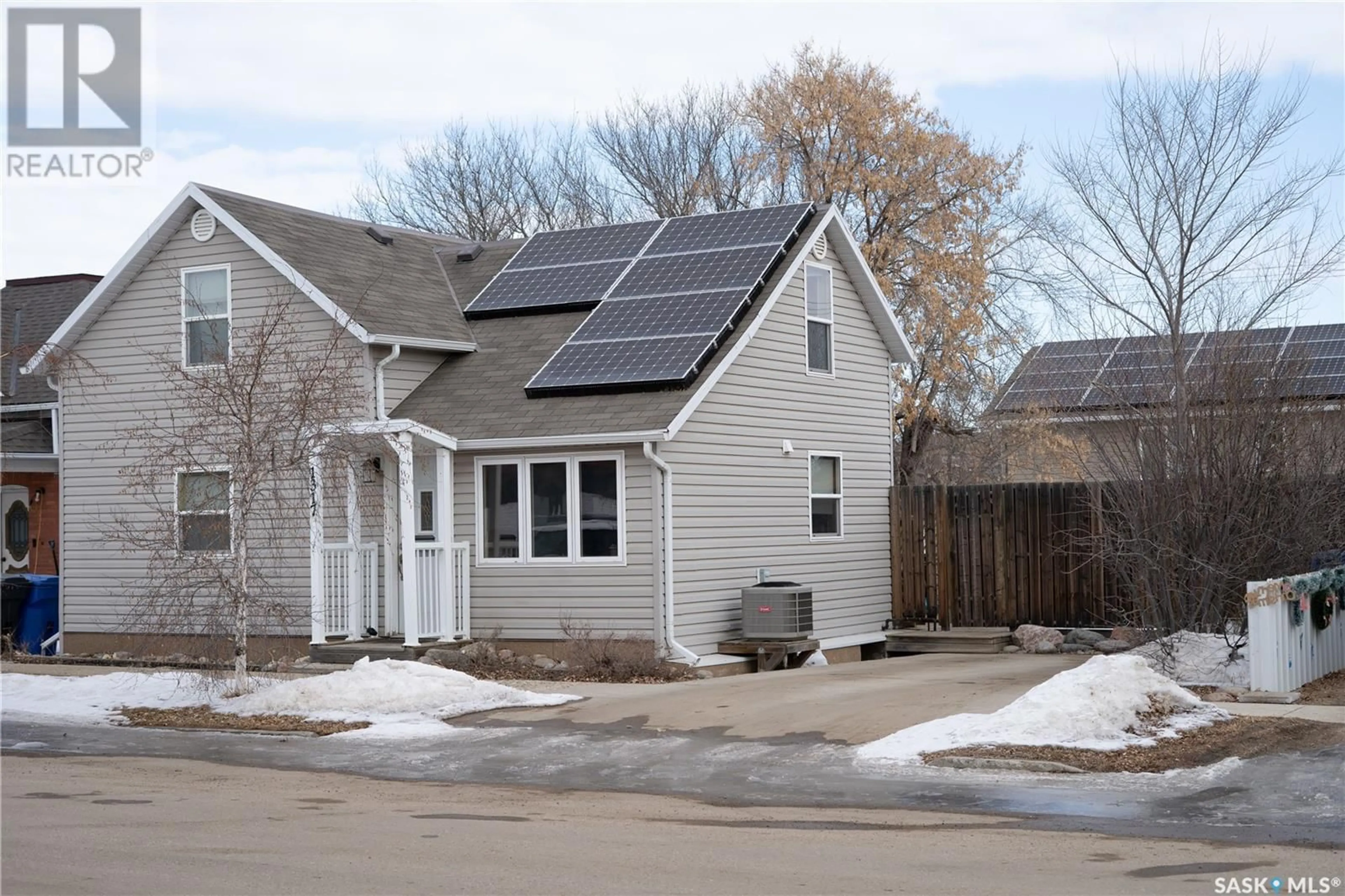 Home with vinyl exterior material, street for 1317 Third STREET, Estevan Saskatchewan S4A0S1