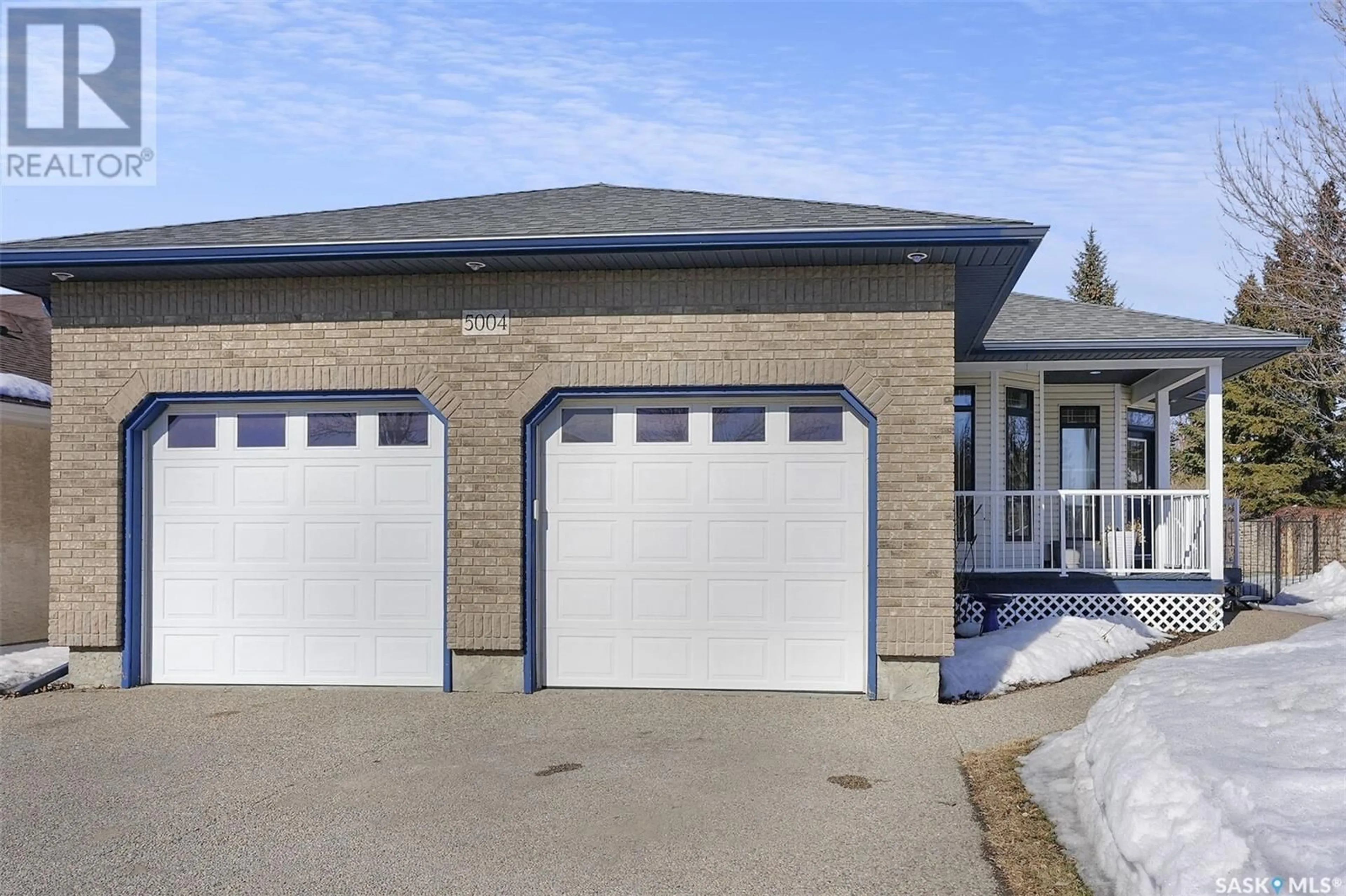 Home with brick exterior material, street for 5004 Holash WAY, Regina Saskatchewan S4X4M4