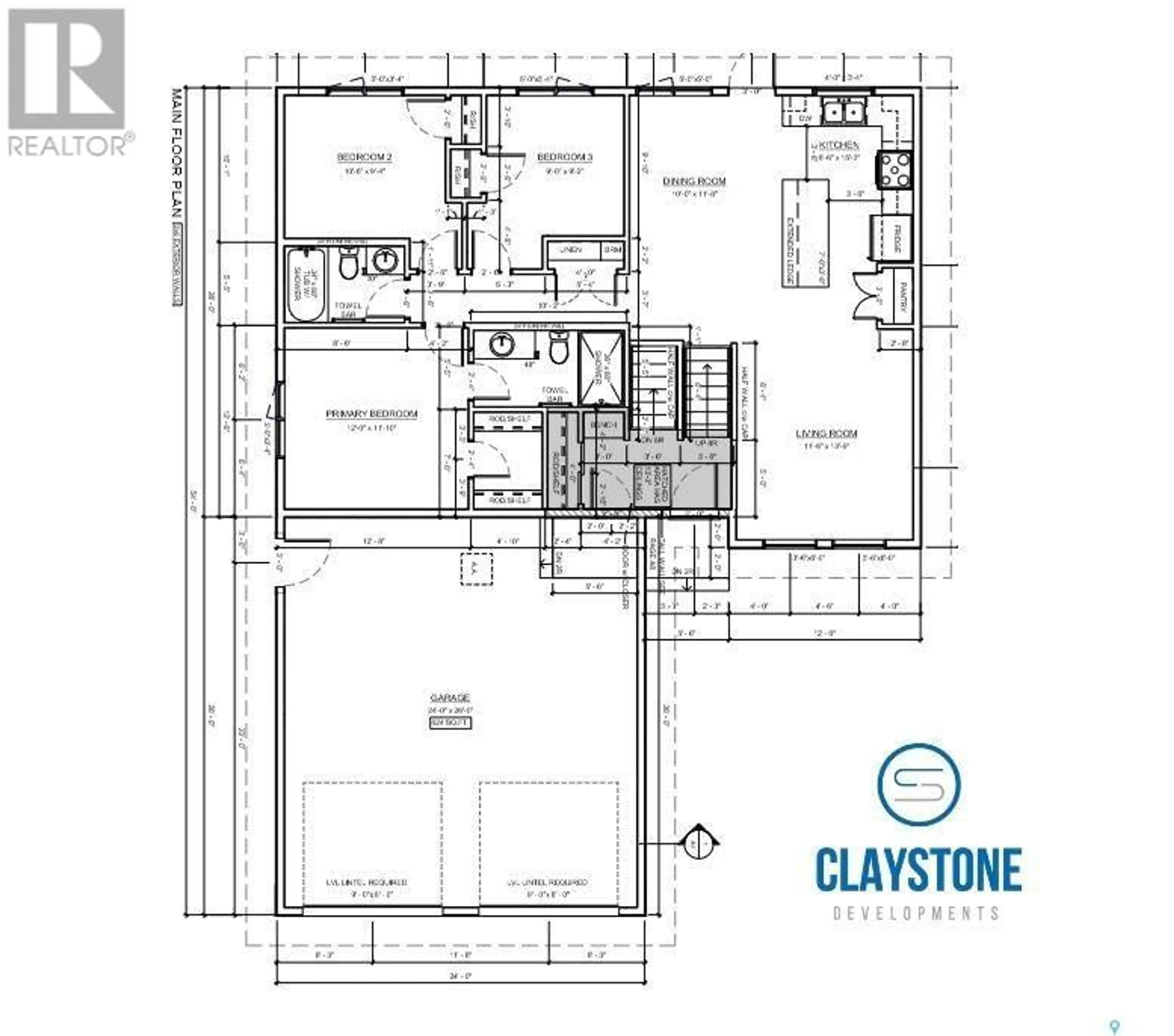 Floor plan for 205 North Hill ROAD, Hepburn Saskatchewan S0K1Z0