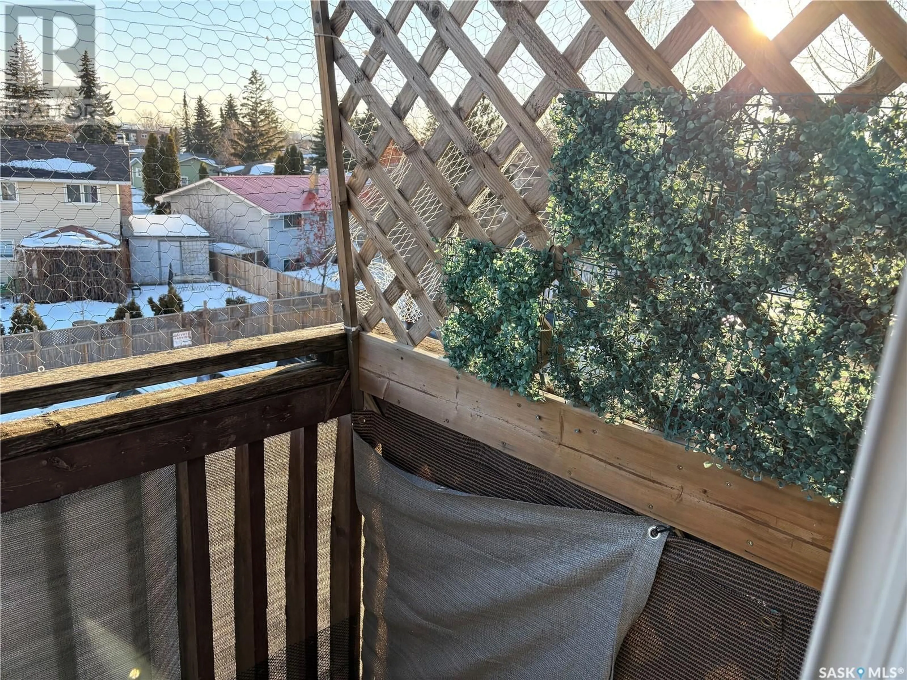 Balcony in the apartment, unknown for 25 2309 17TH STREET, Saskatoon Saskatchewan S7M4R1