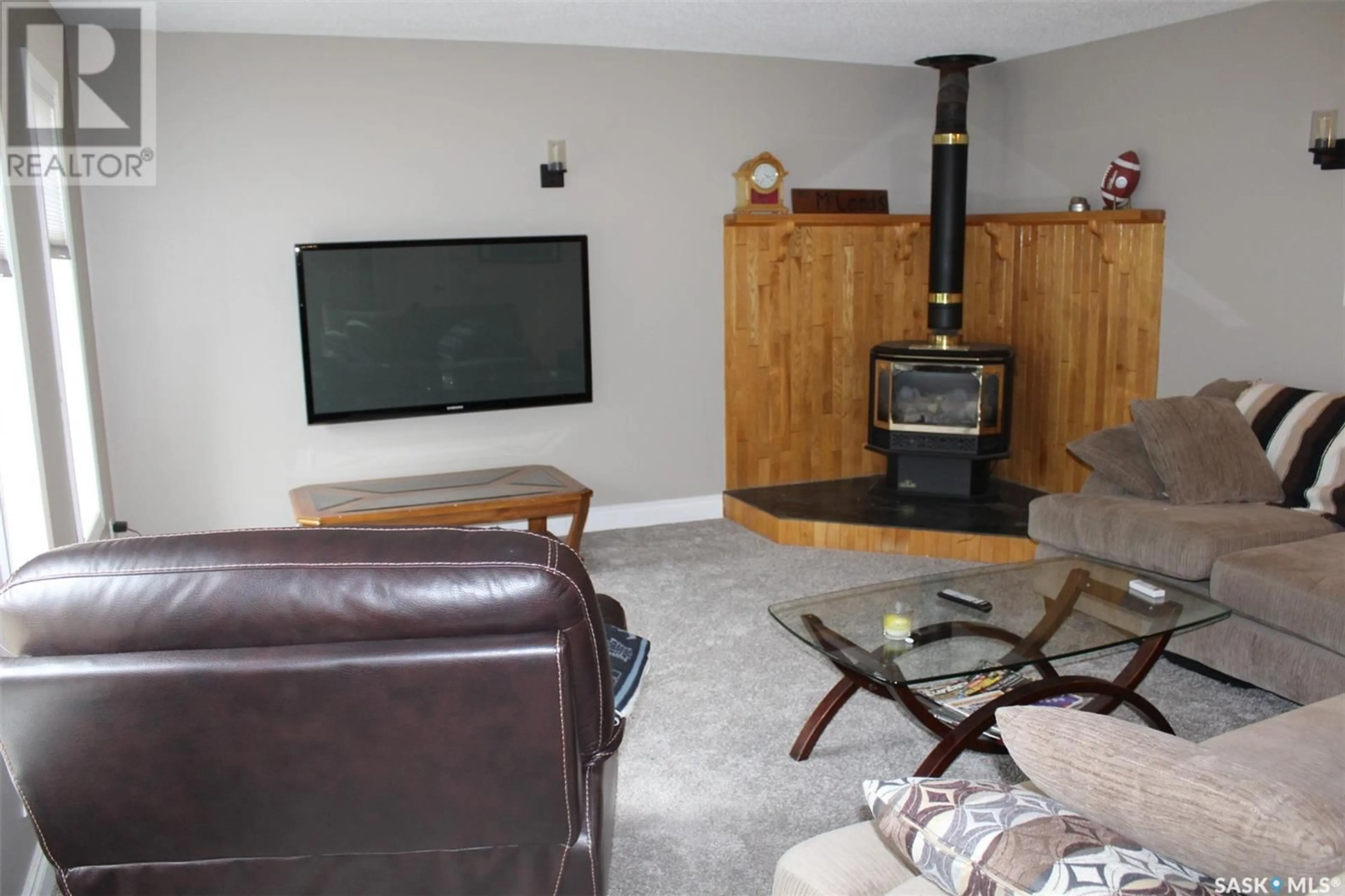 Living room with furniture, unknown for 319 4th STREET, North Weyburn Saskatchewan S0C1X0