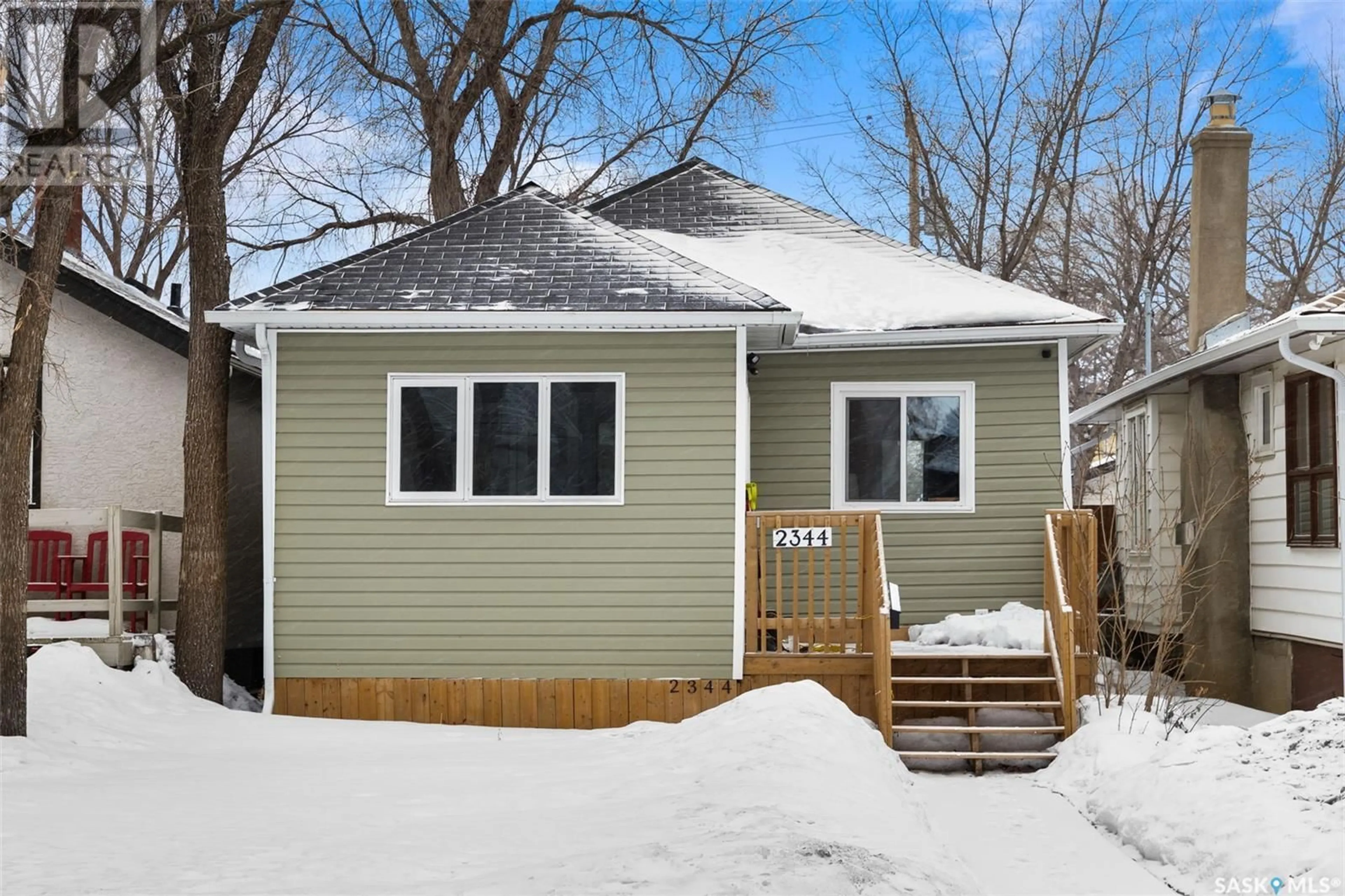 Home with vinyl exterior material, street for 2344 Wallace STREET, Regina Saskatchewan S4N4A9