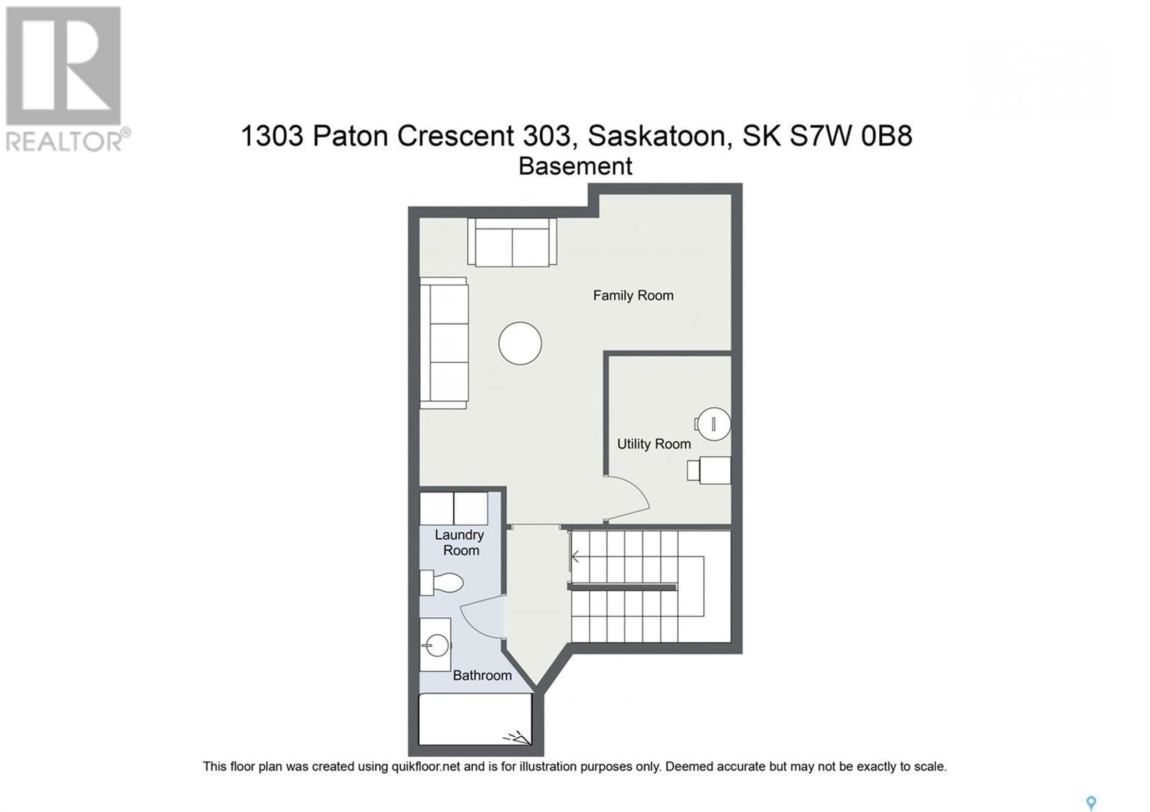 Patio, street for 303 1303 Paton CRESCENT, Saskatoon Saskatchewan S7W0P6