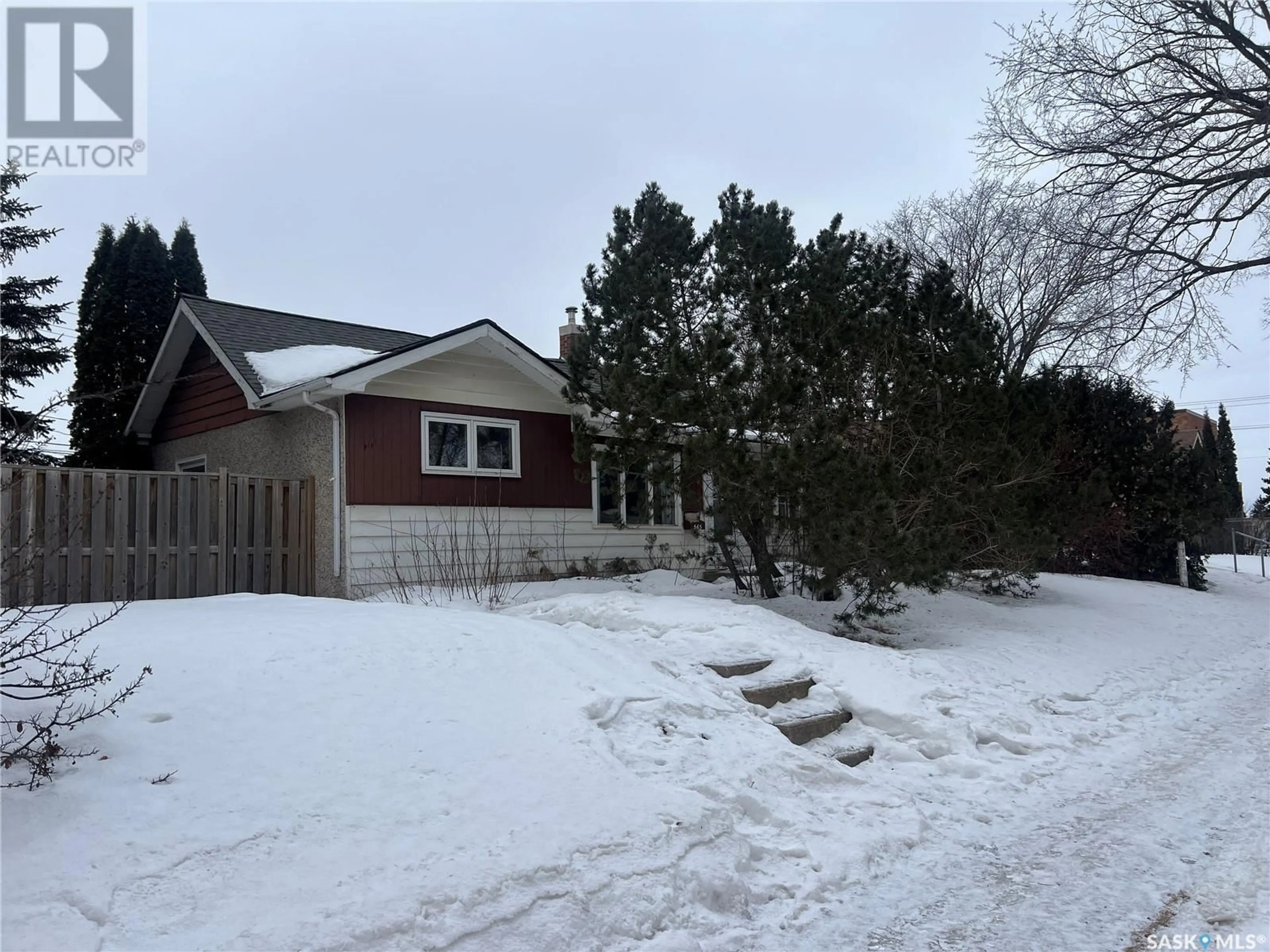 A pic from outside/outdoor area/front of a property/back of a property/a pic from drone, street for 565 15th STREET W, Prince Albert Saskatchewan S6V3R3