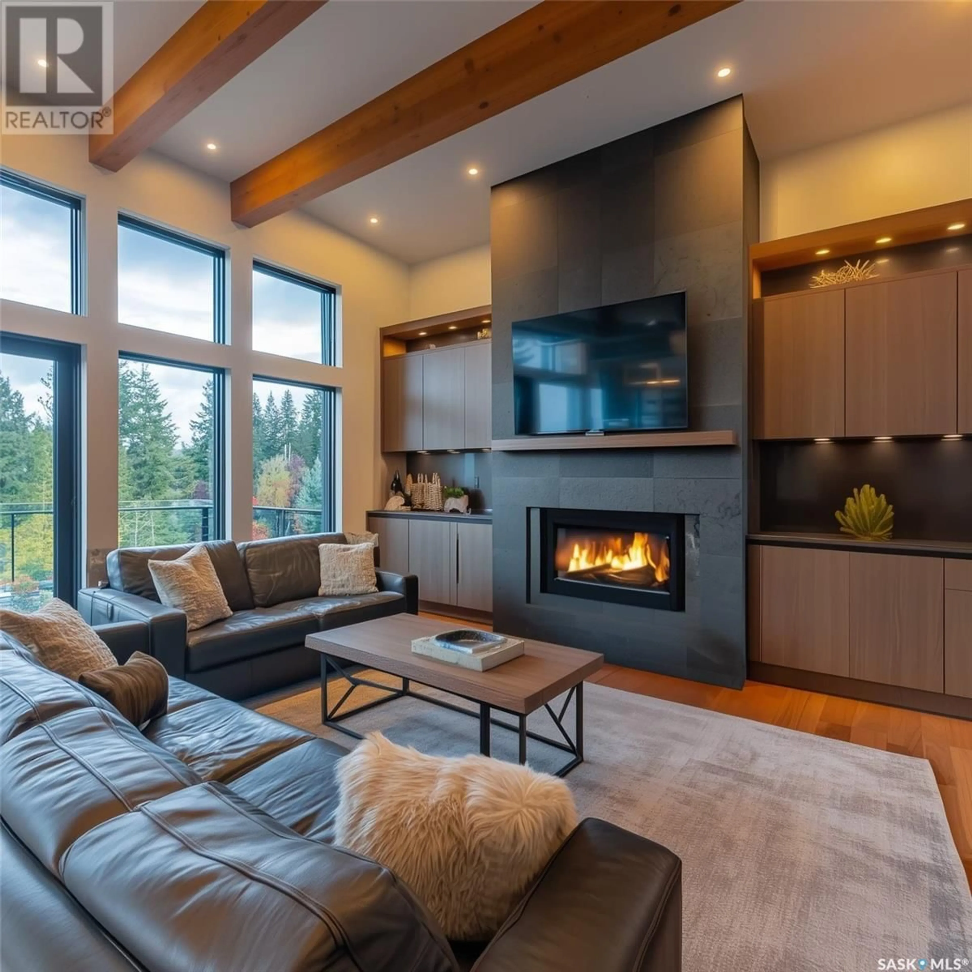 Living room with furniture, unknown for 6 EDGEMONT EAST, Corman Park Rm No. 344 Saskatchewan S7T1A7