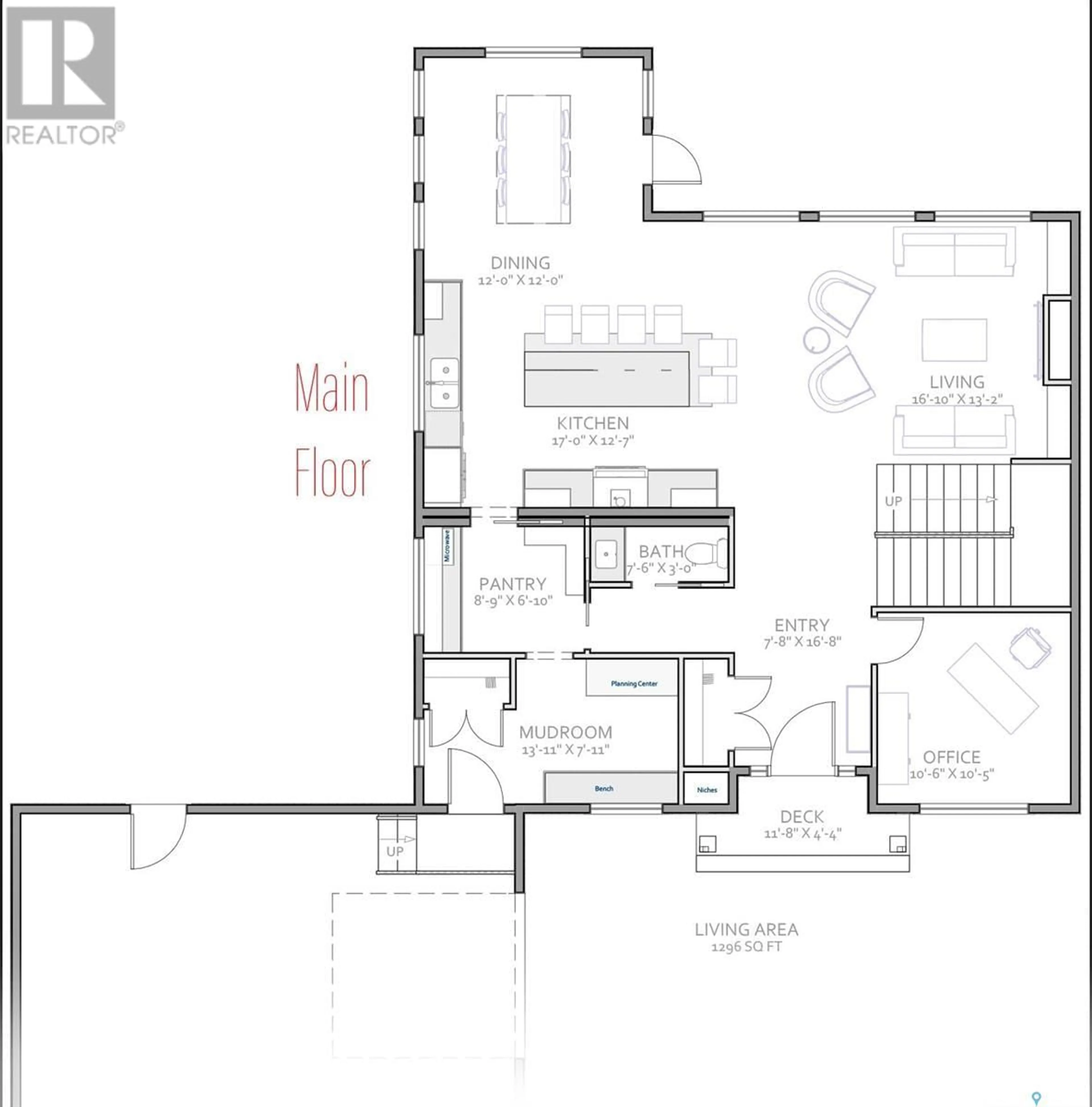 Floor plan for 6 EDGEMONT EAST, Corman Park Rm No. 344 Saskatchewan S7T1A7