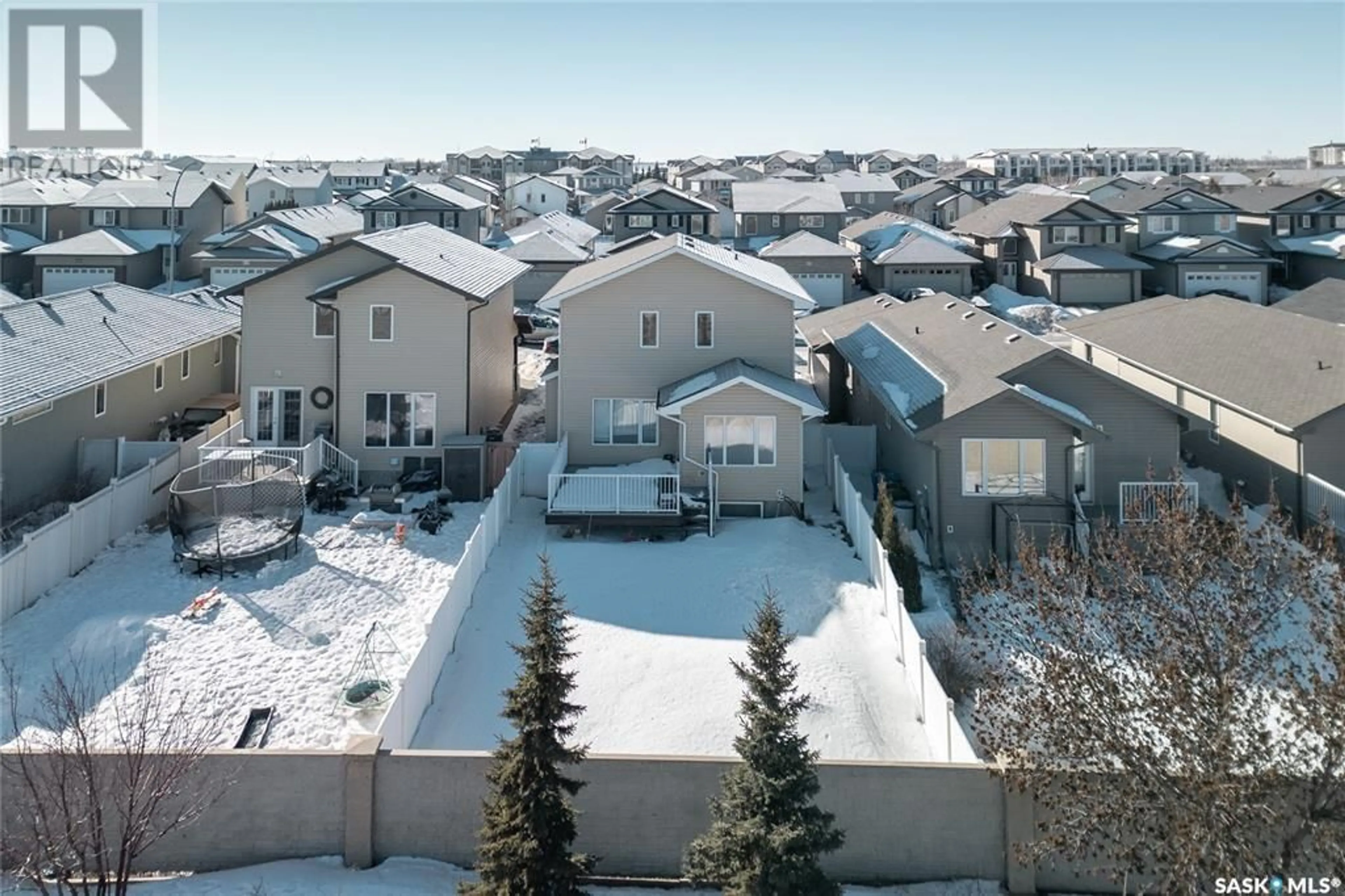 A pic from outside/outdoor area/front of a property/back of a property/a pic from drone, unknown for 4223 Nicurity DRIVE, Regina Saskatchewan S4X0B9