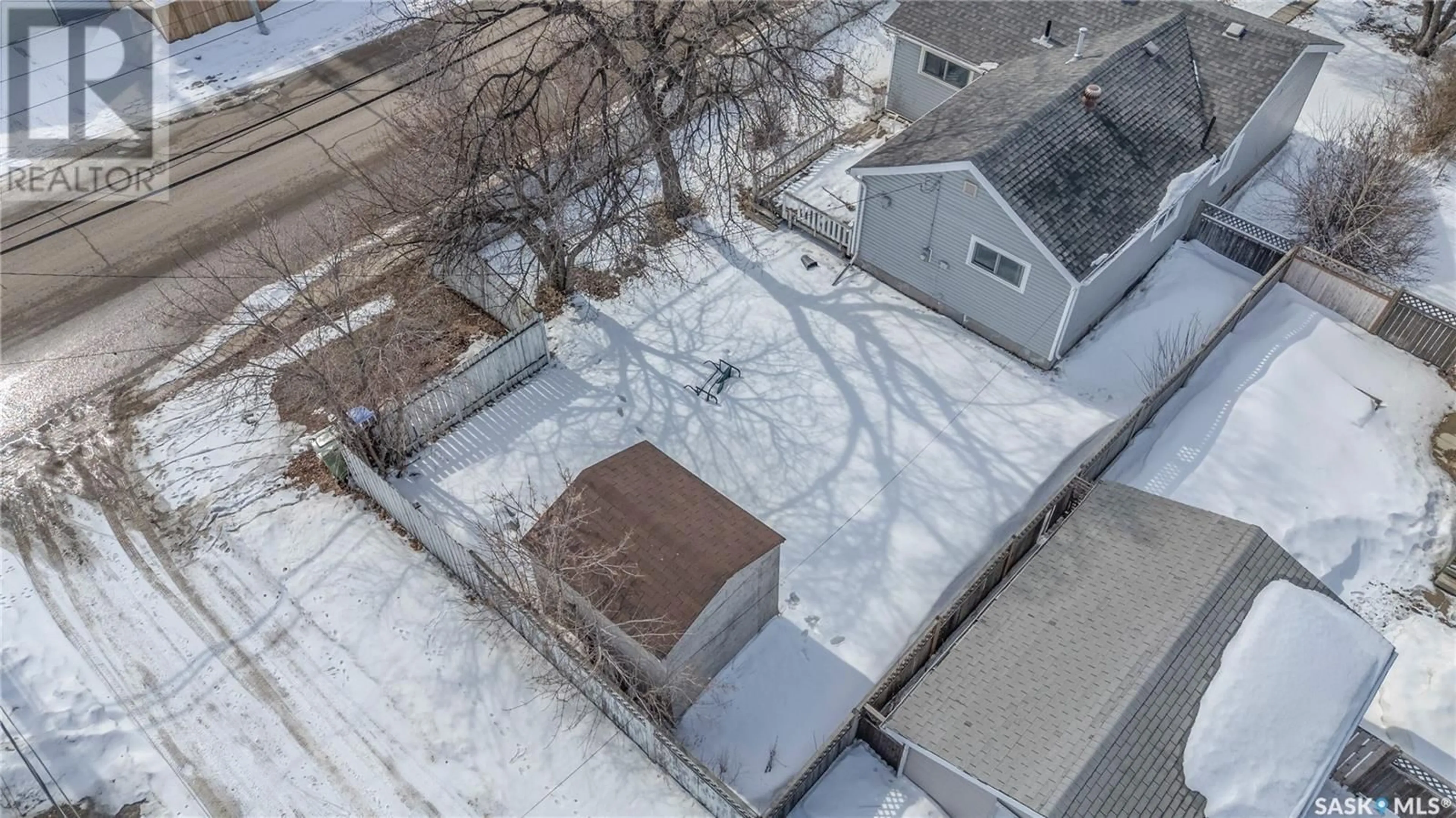 A pic from outside/outdoor area/front of a property/back of a property/a pic from drone, street for 1777 FORGET STREET, Regina Saskatchewan S4T4Y6