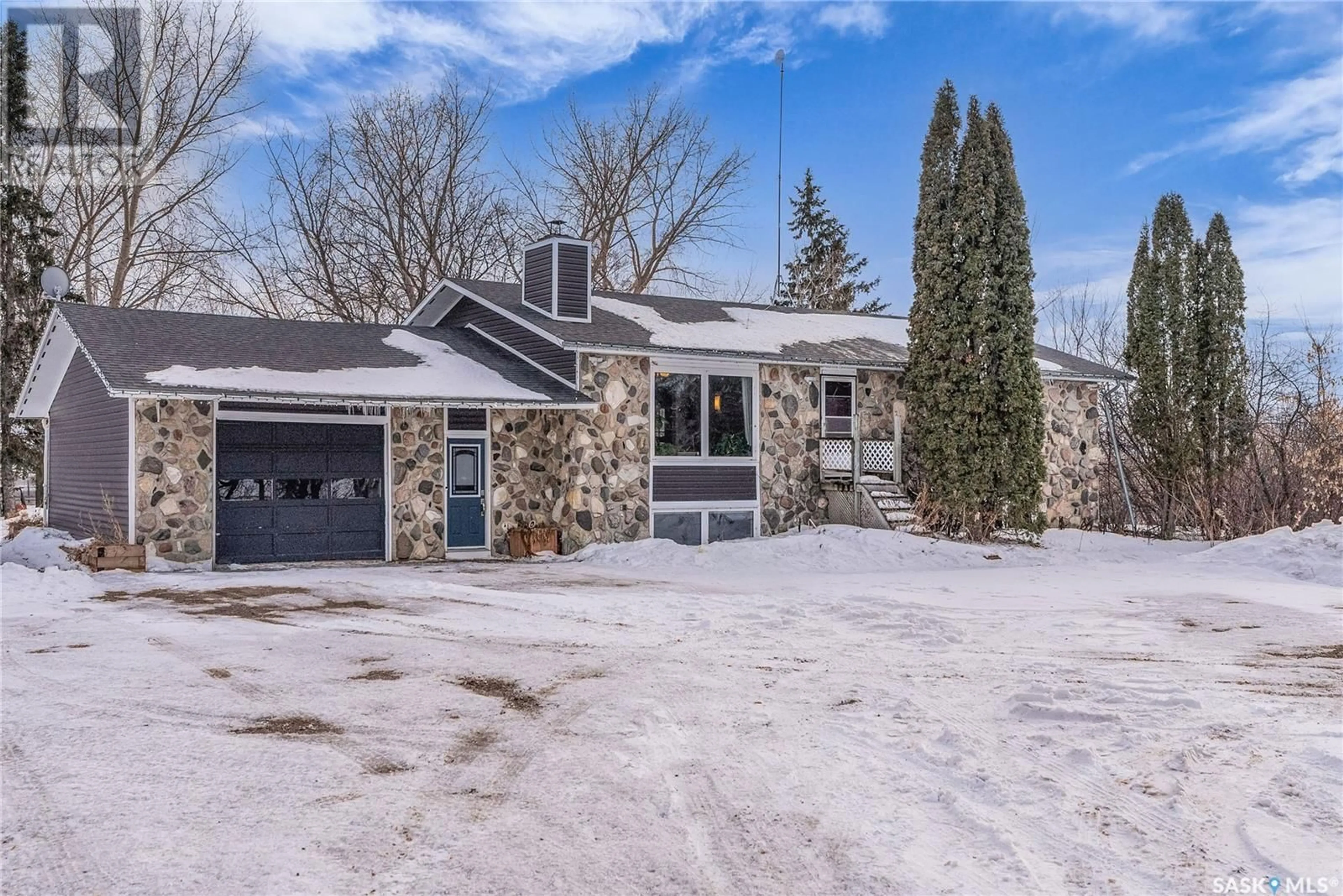 Home with brick exterior material, street for GAREAU ACREAGE, St. Isidore De Bellevue Saskatchewan S7J0E0