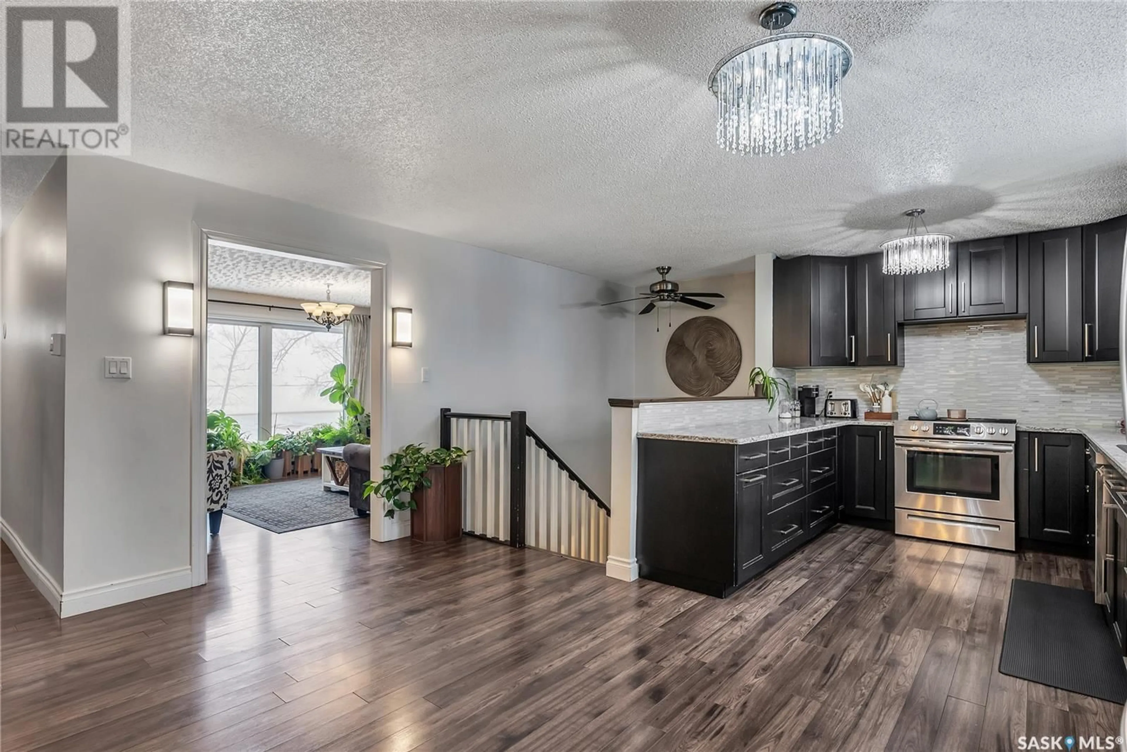 Open concept kitchen, unknown for GAREAU ACREAGE, St. Isidore De Bellevue Saskatchewan S7J0E0