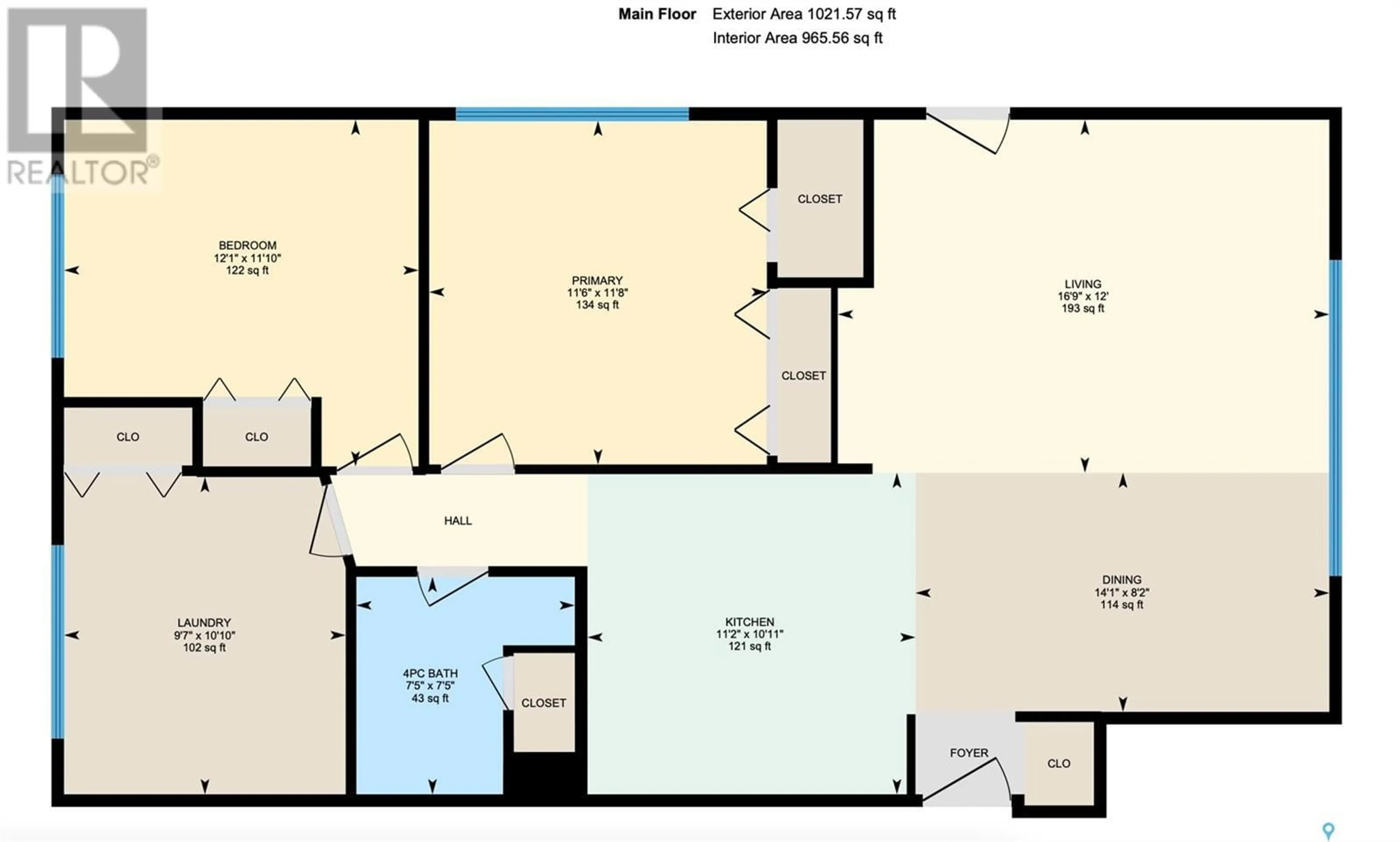 Floor plan for 3 1187 ASHLEY DRIVE, Swift Current Saskatchewan S9H1N4