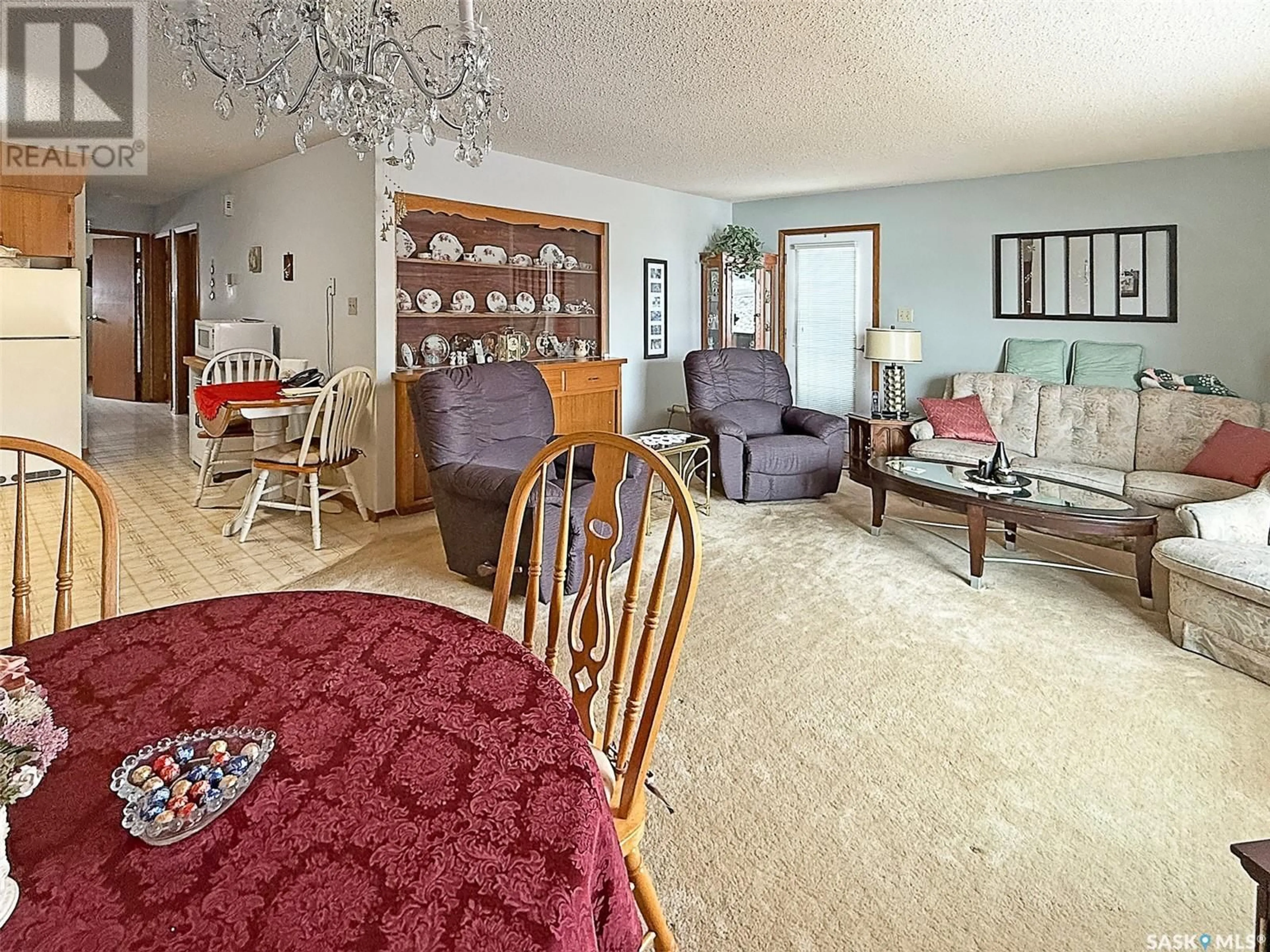 Living room with furniture, carpet floor for 3 1187 ASHLEY DRIVE, Swift Current Saskatchewan S9H1N4