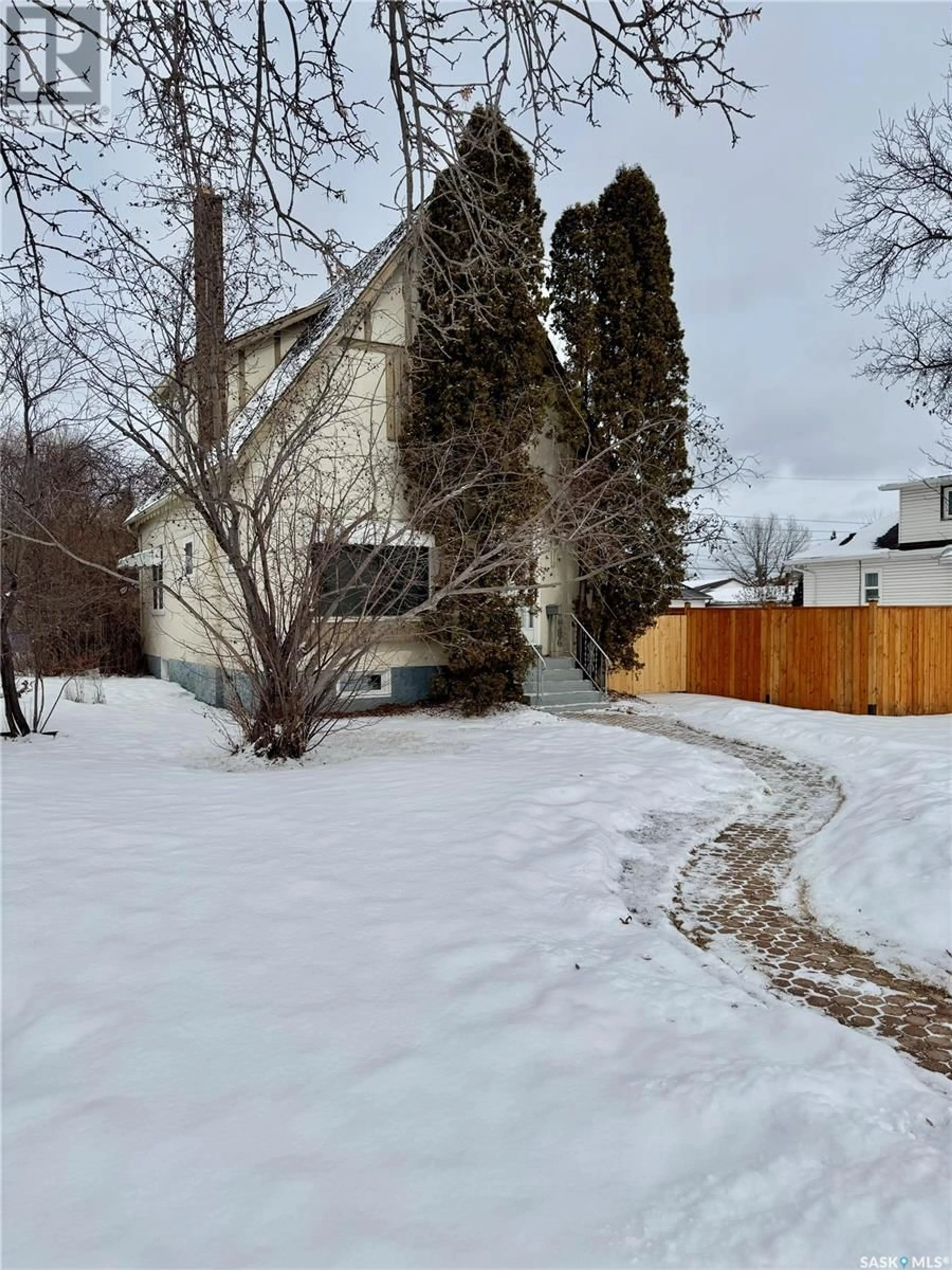 A pic from outside/outdoor area/front of a property/back of a property/a pic from drone, street for 436 12TH STREET, Prince Albert Saskatchewan S6V1C4