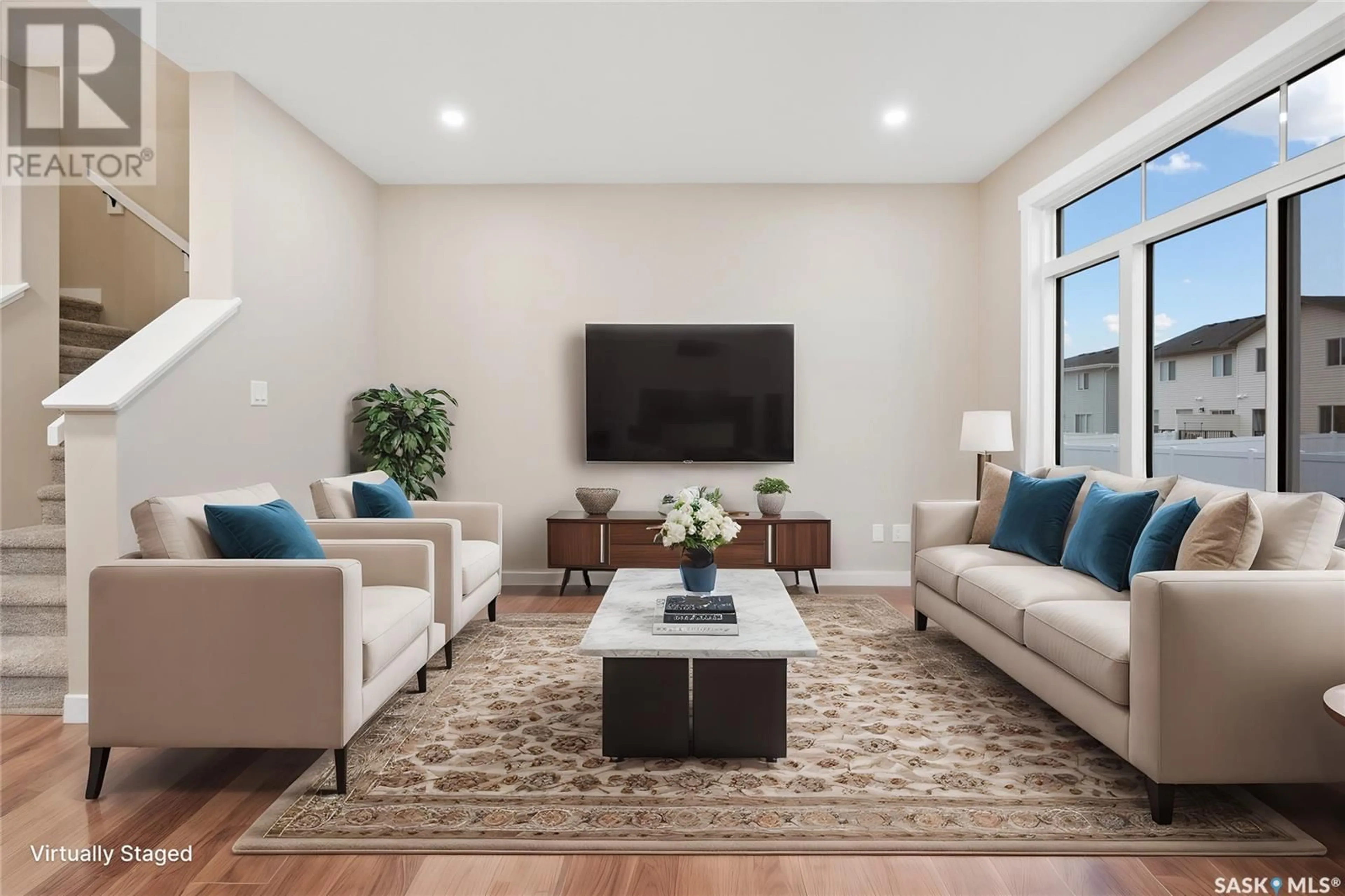 Living room with furniture, unknown for 443 FORTOSKY MANOR, Saskatoon Saskatchewan S7M5X5