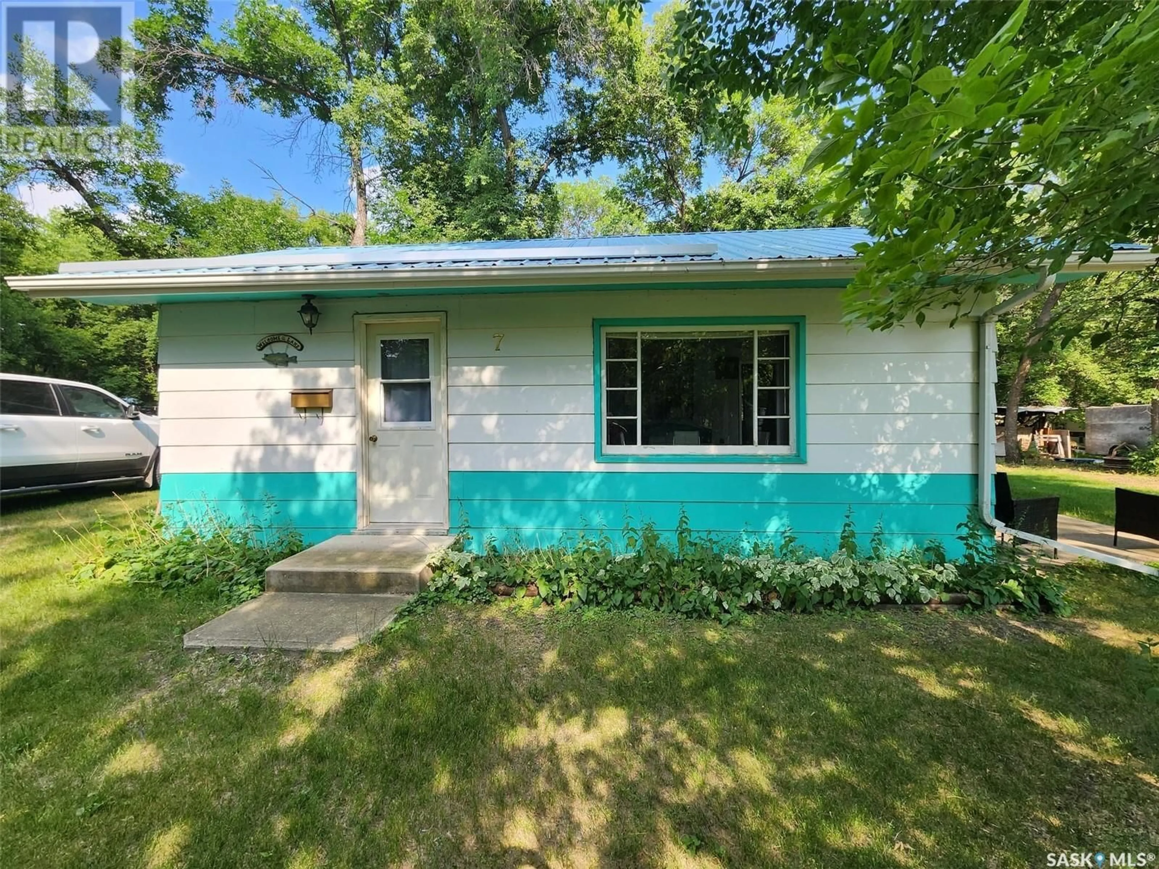 Home with vinyl exterior material, street for 7 HARMONY LANE, Crooked Lake Saskatchewan S0G2B0