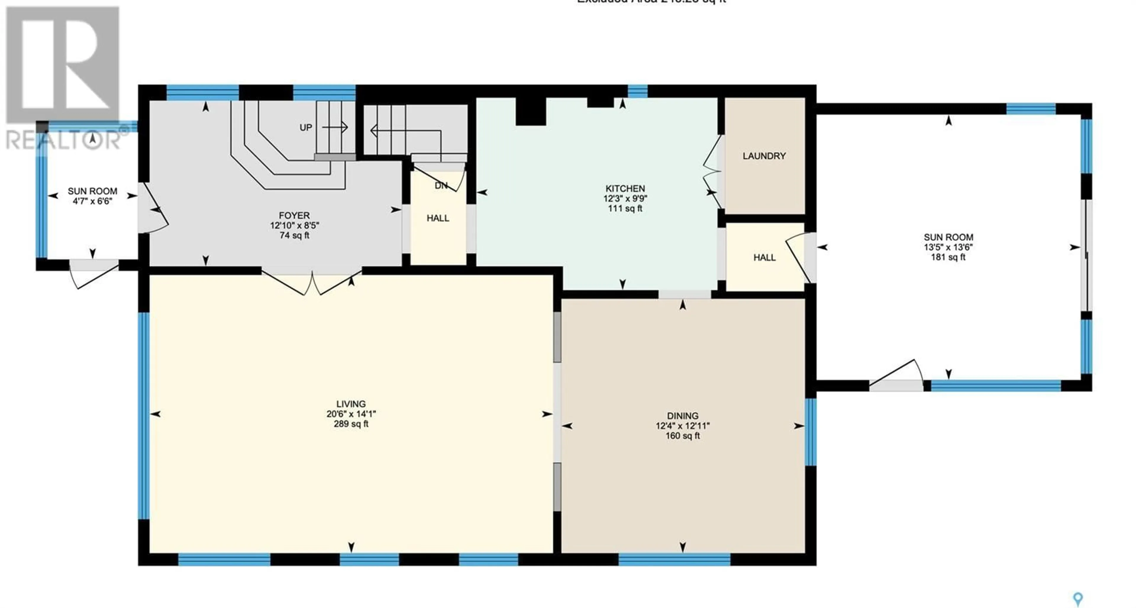 Floor plan for 702 Walmer ROAD, Saskatoon Saskatchewan S7L0E5