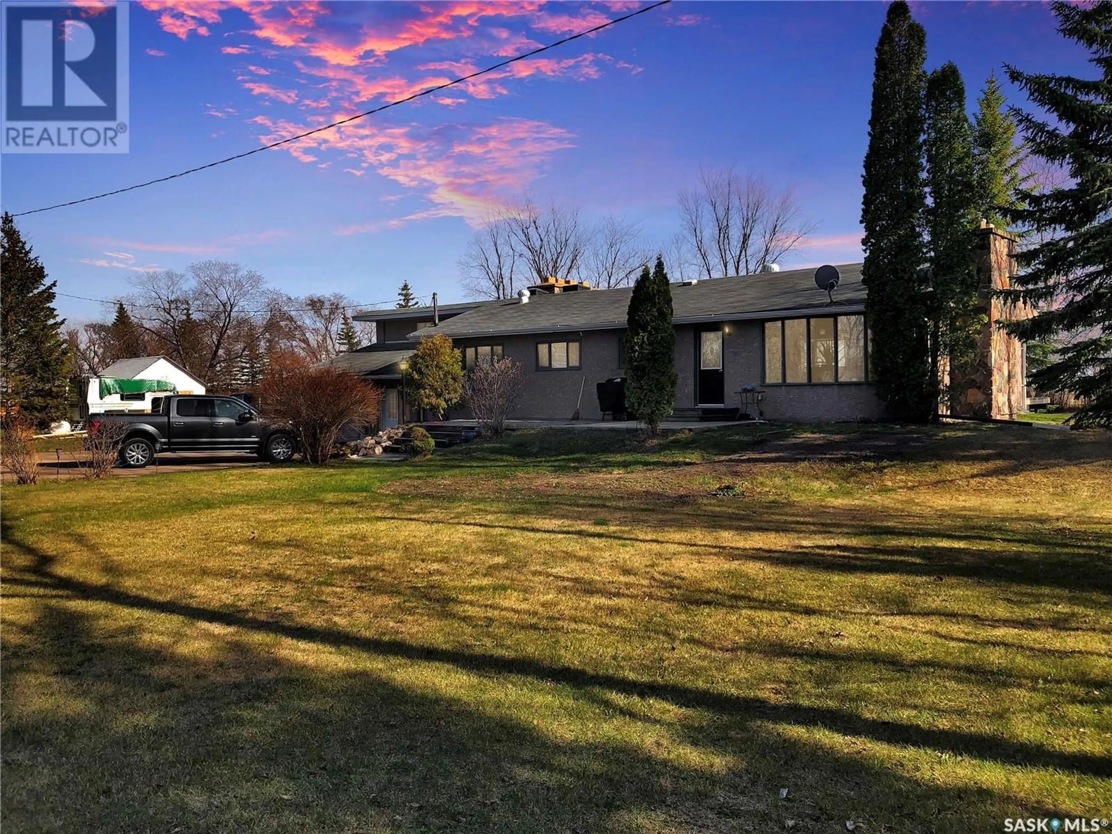 A pic from outside/outdoor area/front of a property/back of a property/a pic from drone, unknown for #5 Westivew, Melville Saskatchewan S0A2P0