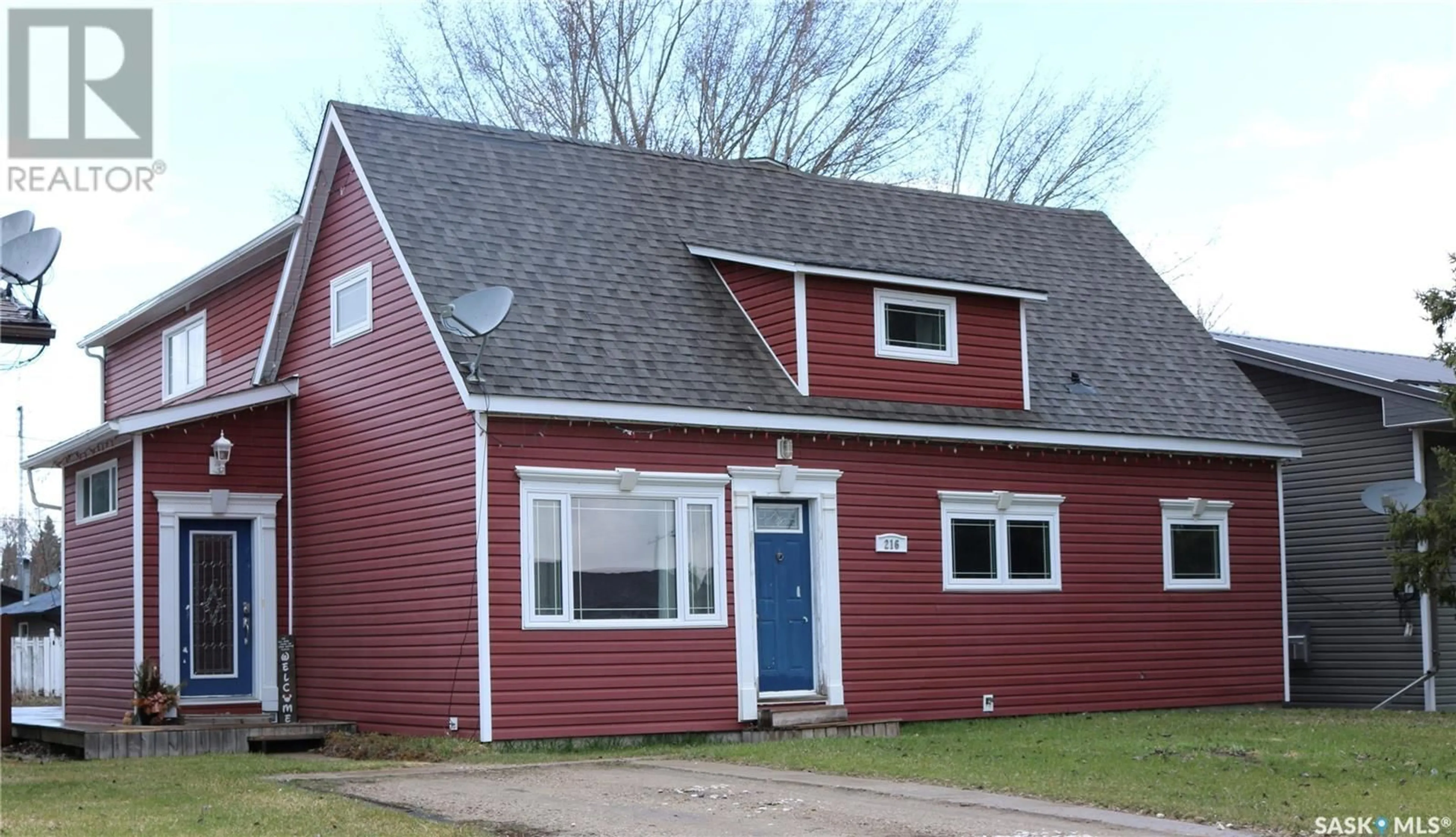 Home with vinyl exterior material, street for 216 Alexander STREET, Rocanville Saskatchewan S0A3L0