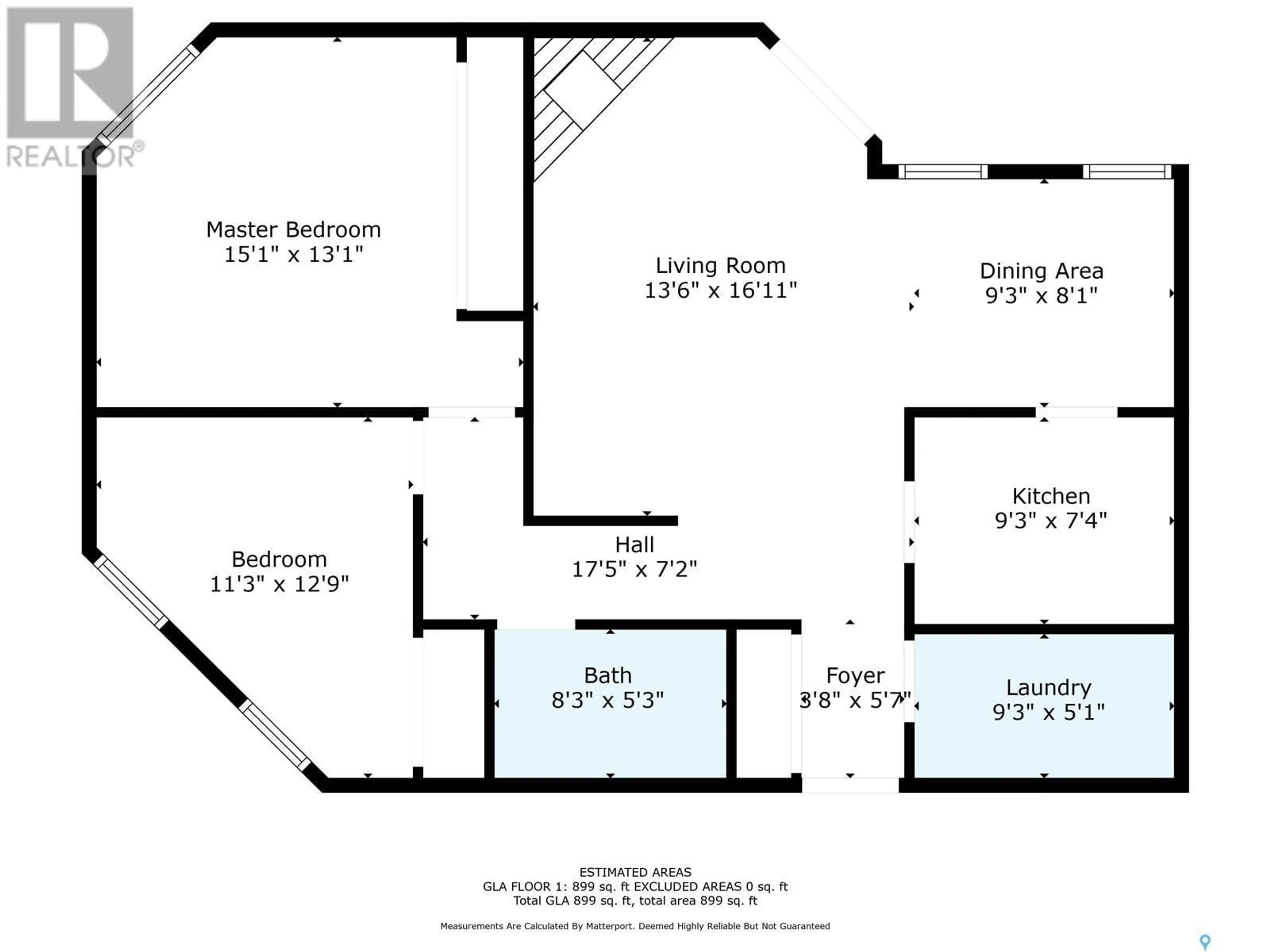 Floor plan for 103 310 Tait CRESCENT, Saskatoon Saskatchewan S7H5L2