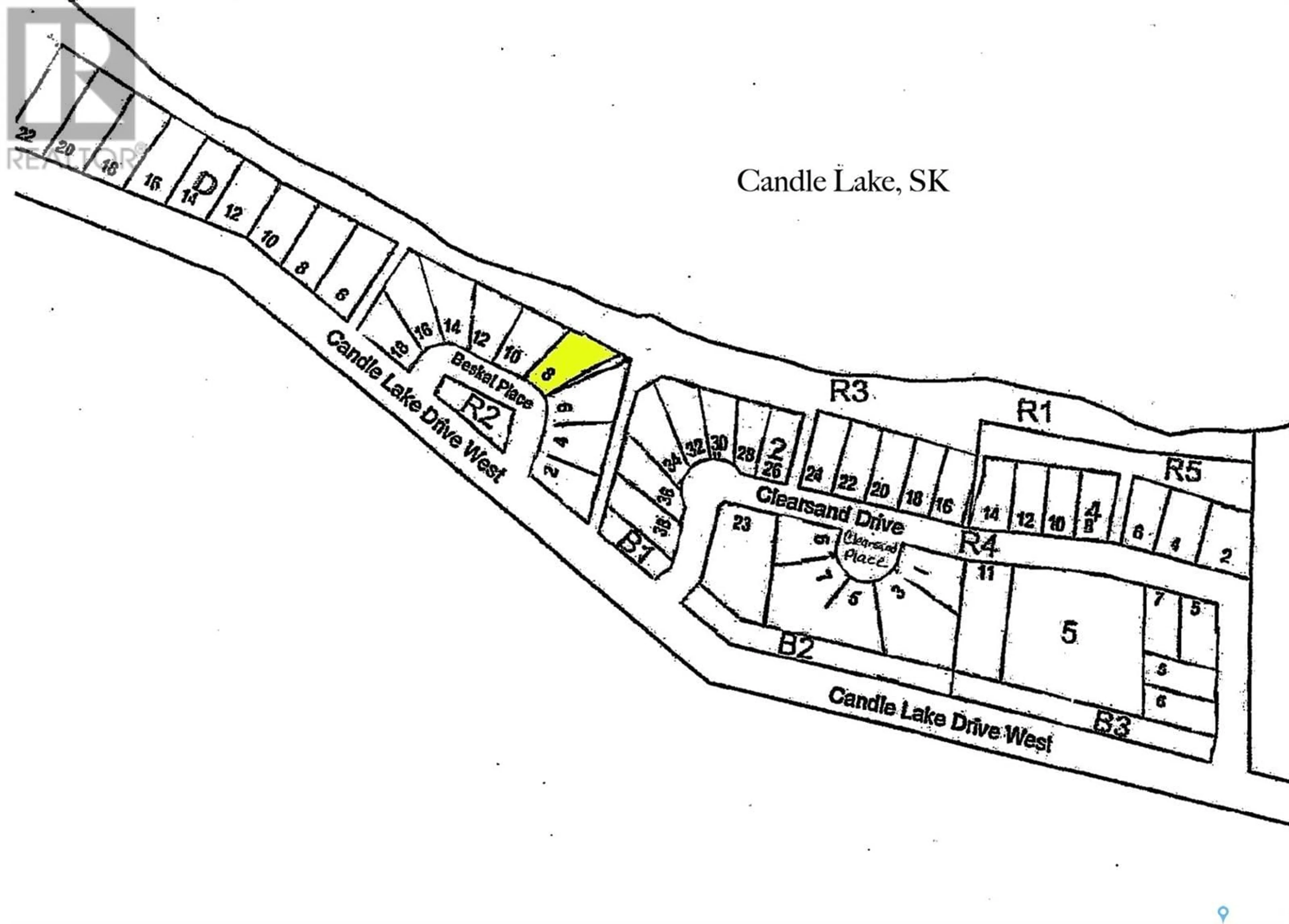 Floor plan for 8 BESKAL PLACE, Candle Lake Saskatchewan S0J3E0