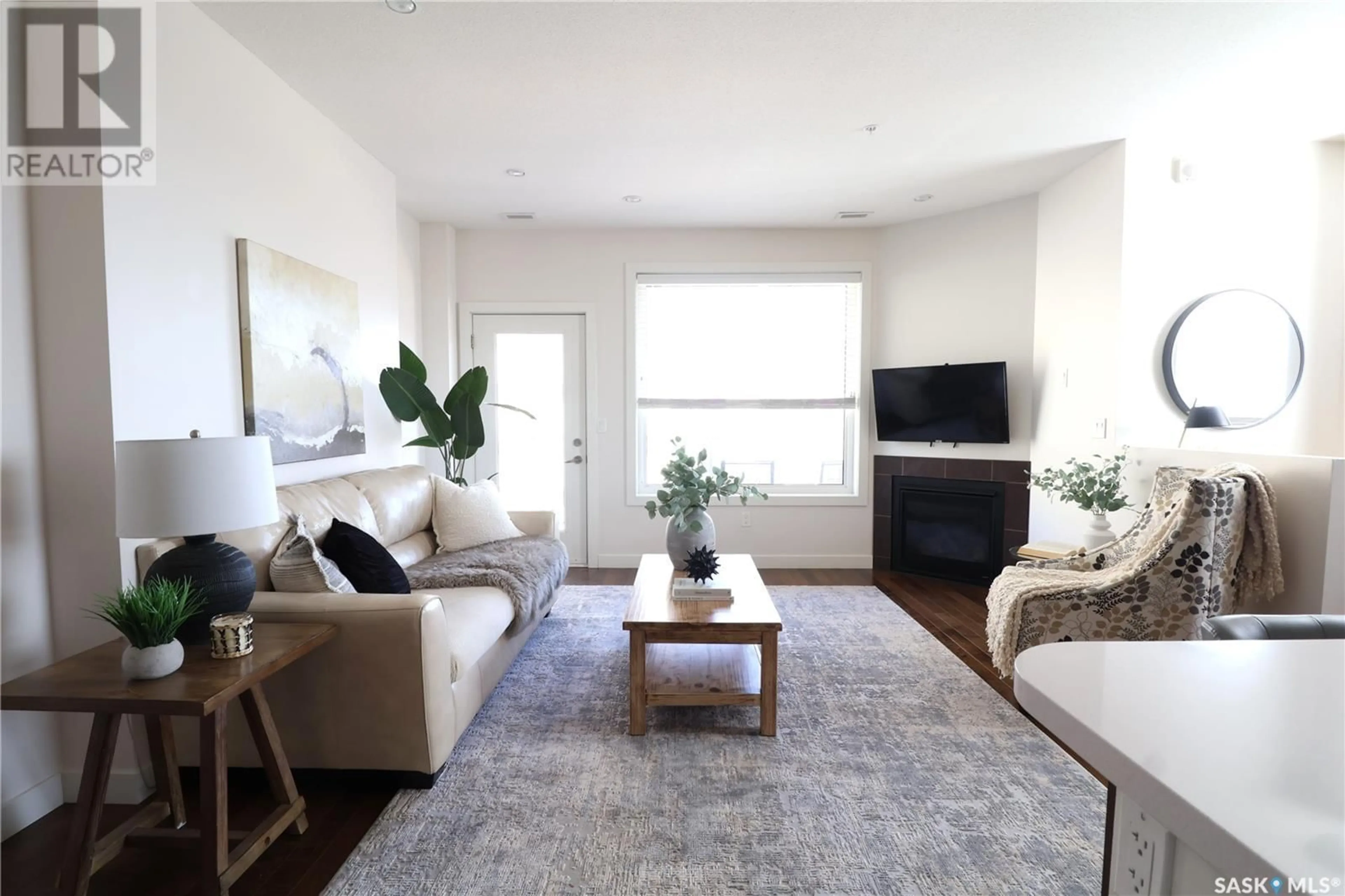 Living room with furniture, unknown for 908 - 2055 ROSE STREET, Regina Saskatchewan S4P2A3