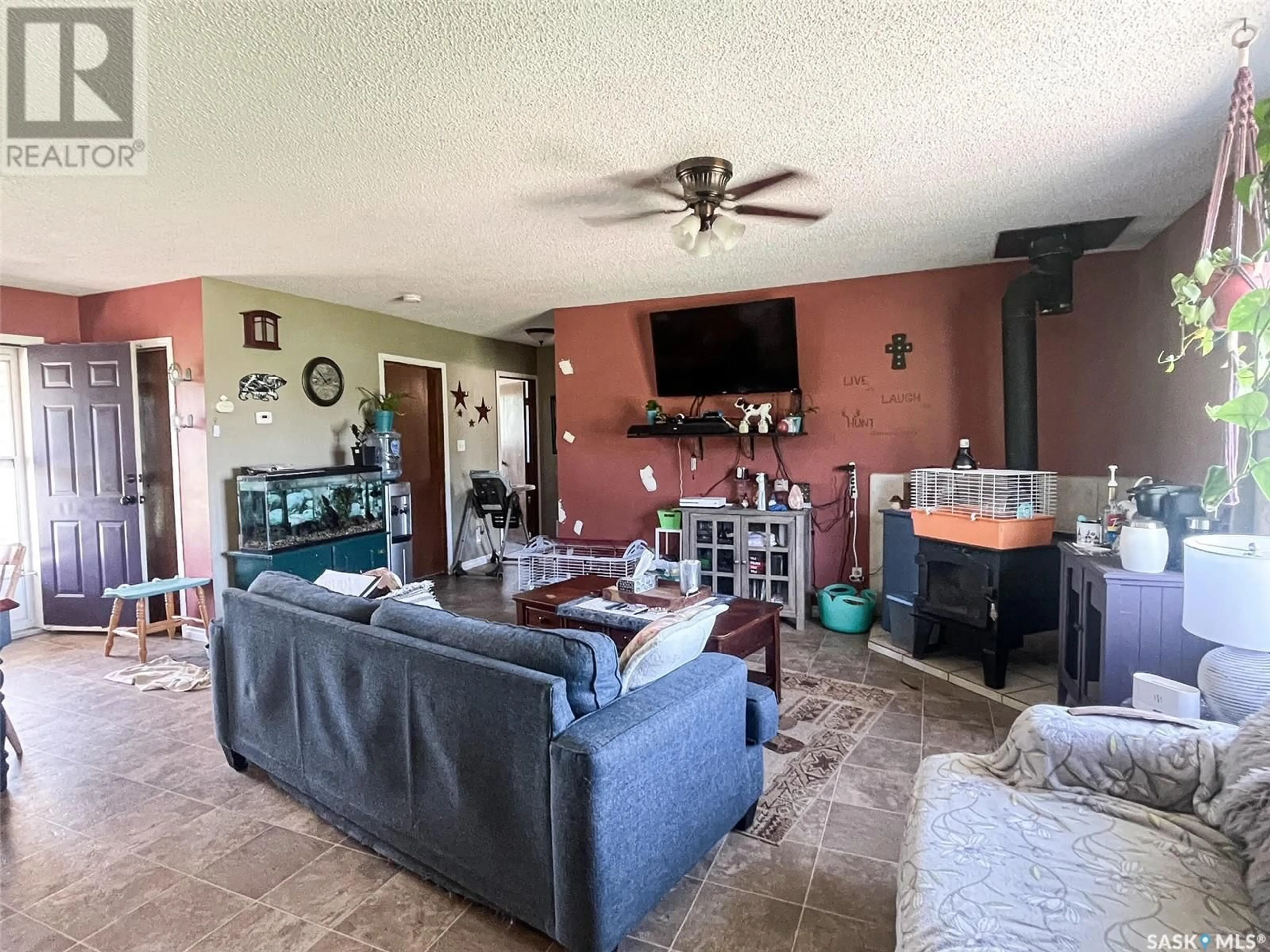 Living room with furniture, unknown for GOODWIN ACREAGE, Meadow Lake Rm No.588 Saskatchewan S9X1Y2