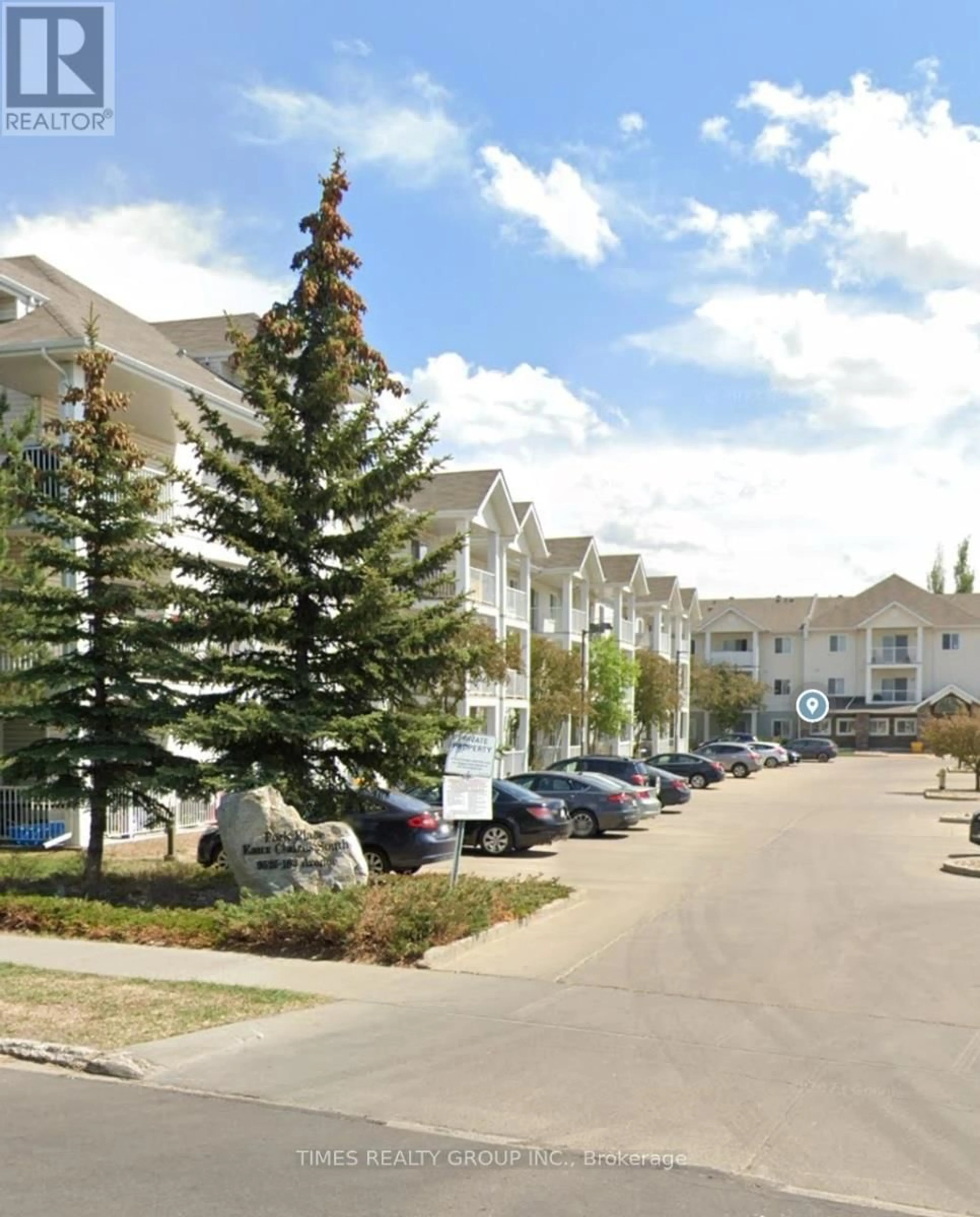 A pic from exterior of the house or condo for 322 - 9525 162 AVE NW, Edmonton Alberta T5Z3V2