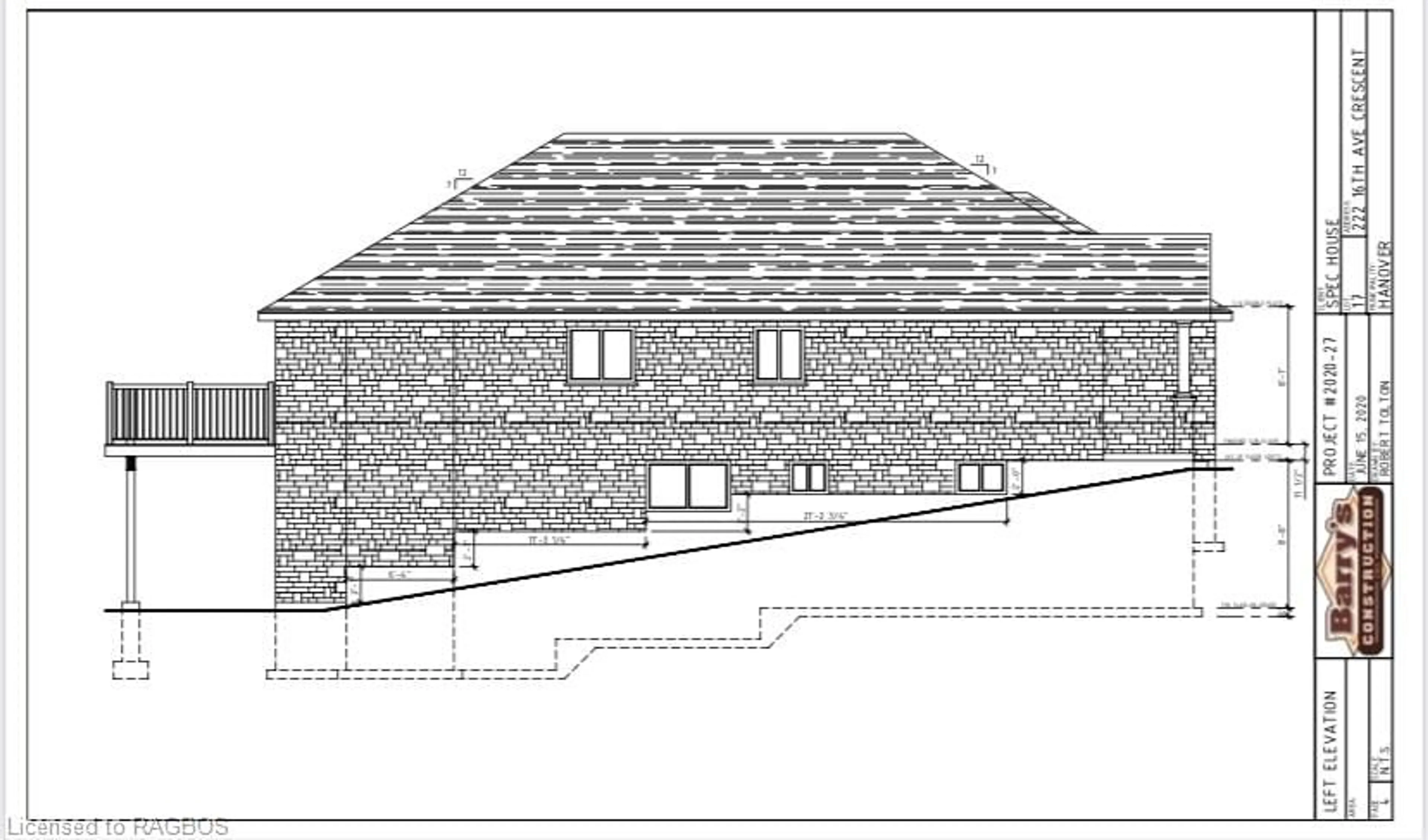 Floor plan for 222 16th Avenue Crescent, Hanover Ontario N4N 3V3