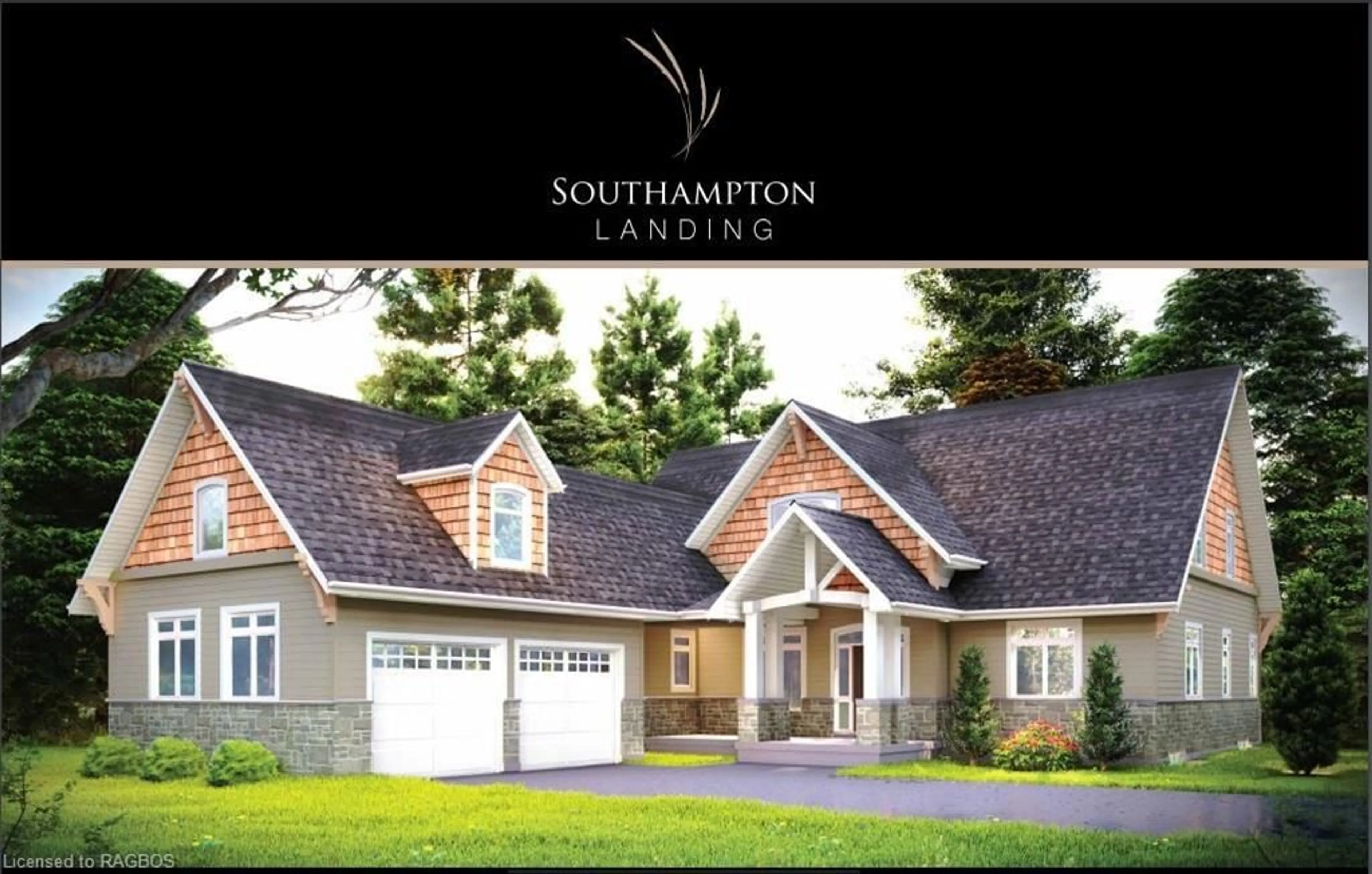 Home with brick exterior material for 18 Lakeforest Dr #LOT 67, Saugeen Shores Ontario N0H 2L0