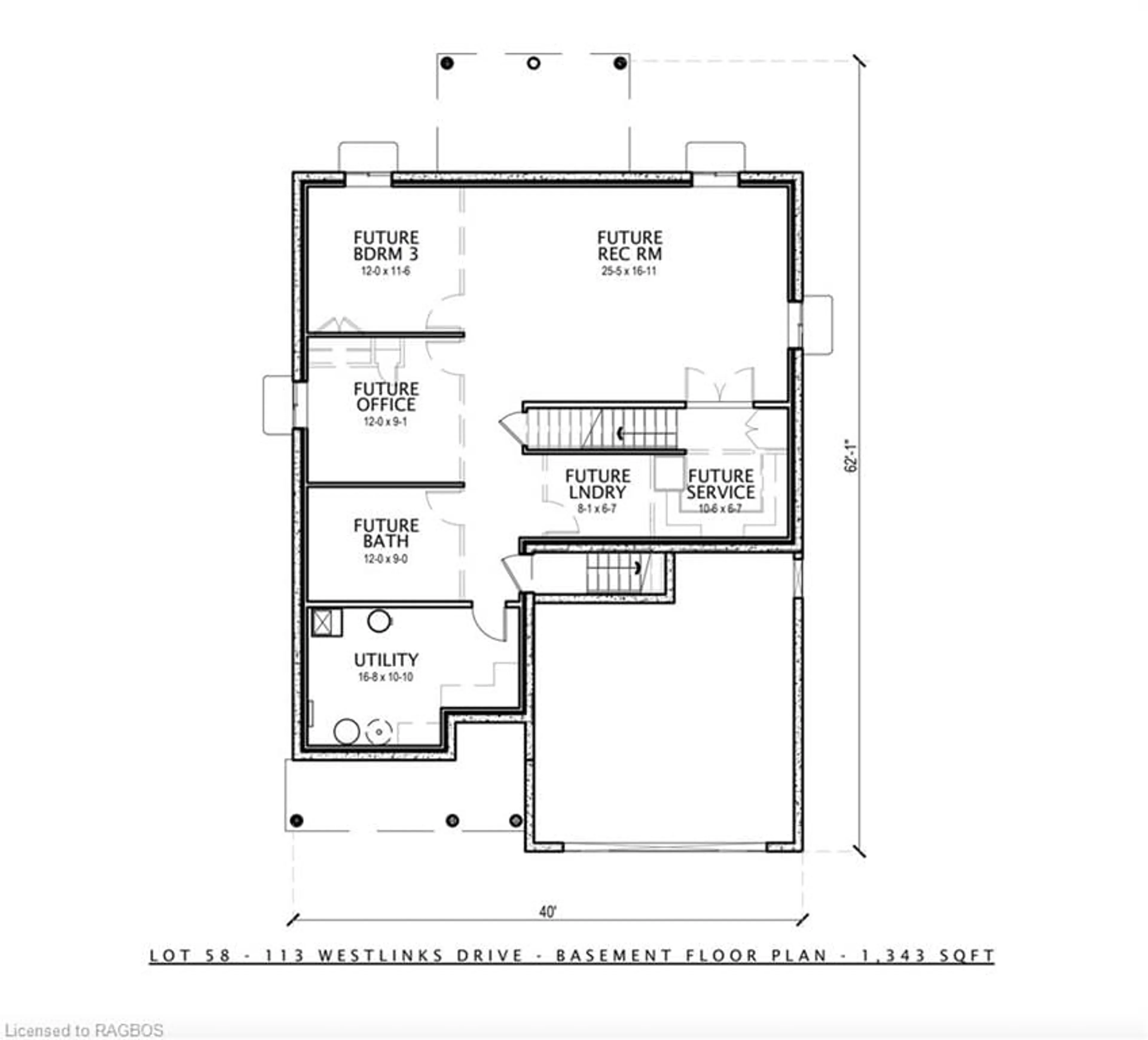 Floor plan for 113 Westlinks Dr #LOT 29, Saugeen Shores Ontario N0H 2C3